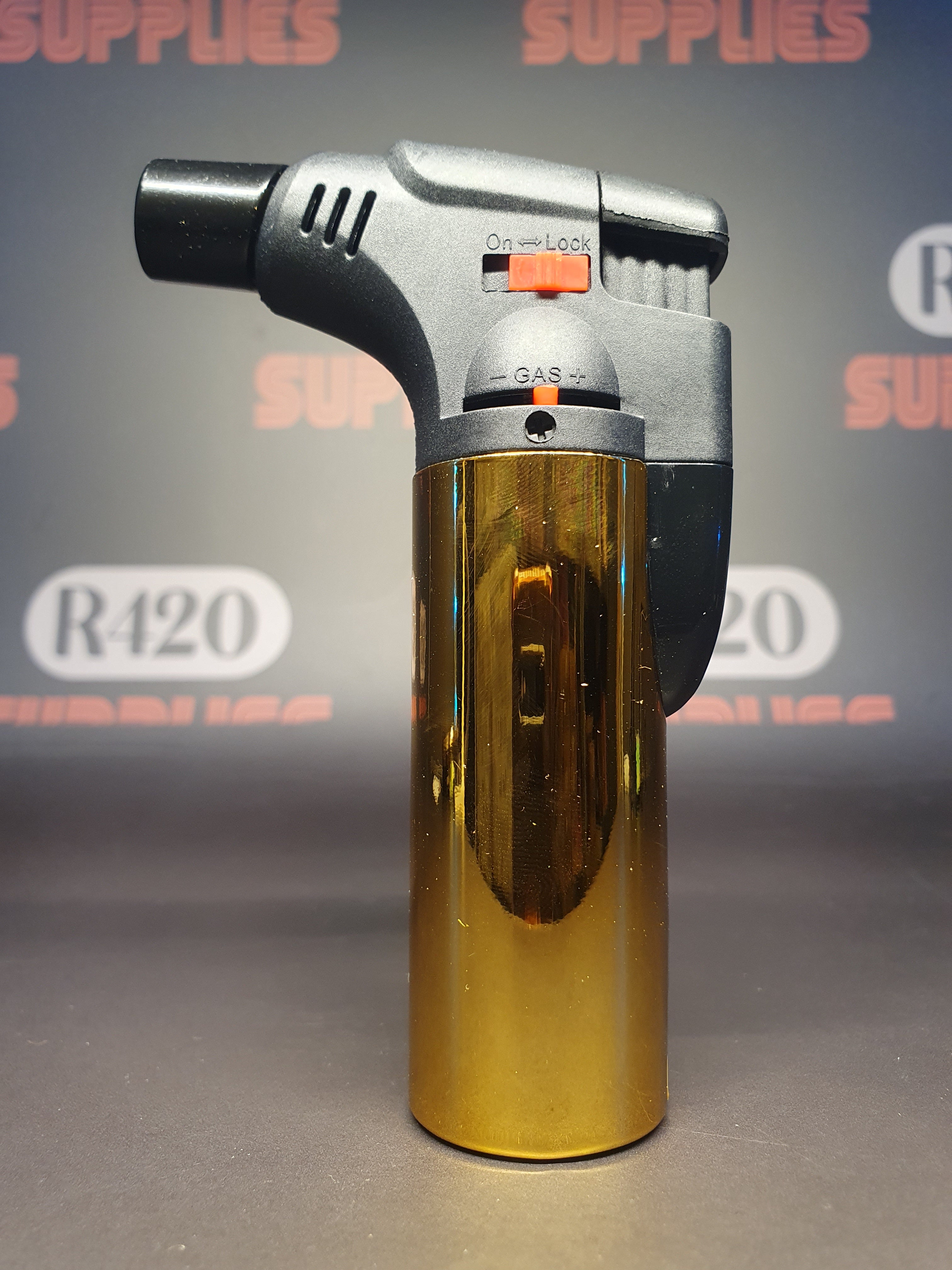 Jet Torch Lighter - Metallic Colours - Refillable