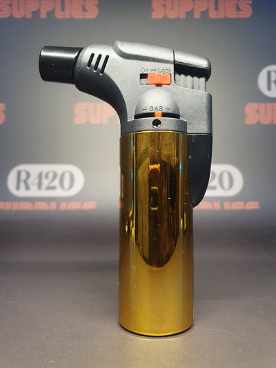 Jet Torch Lighter - Metallic Colours - Refillable