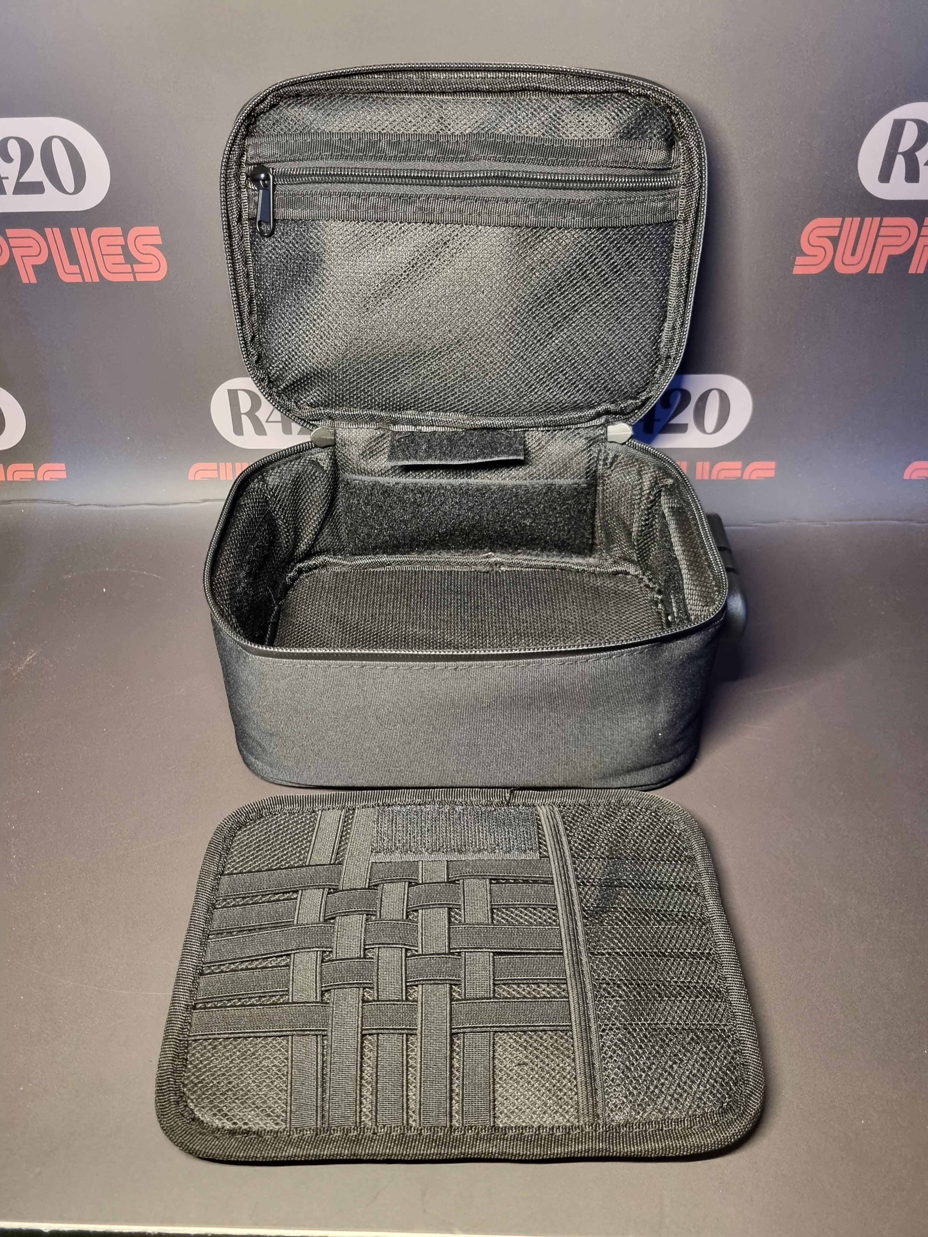 Black Leaf Large Smellproof Bag with Lock