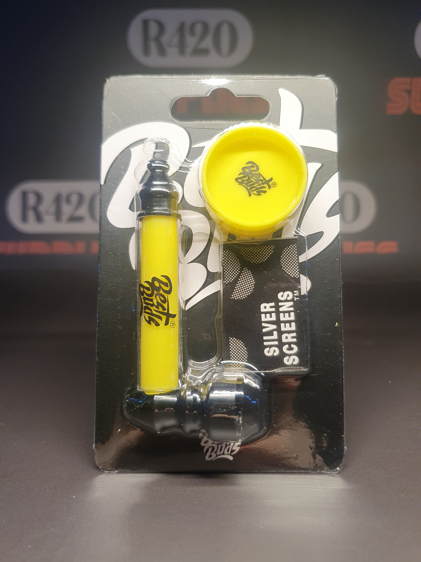Best buds metal pipe Set with Grinder and Screen