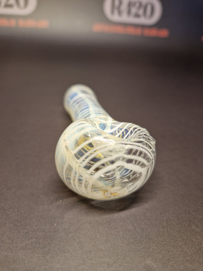 Glass Pipe - 12cm - Banana Kush