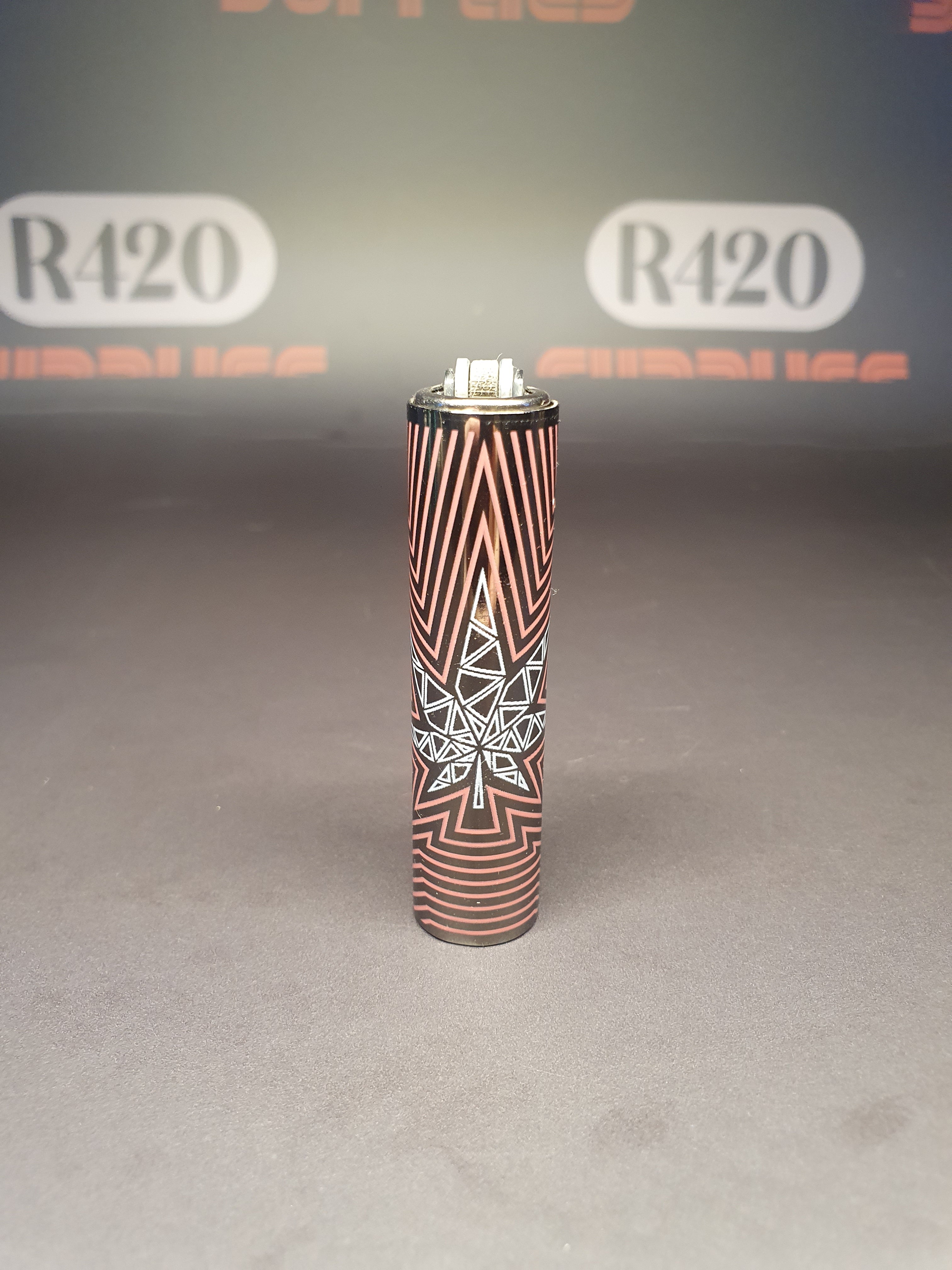 Mini Clipper Lighter With Metal Outer Sleeve - Minimal Weed