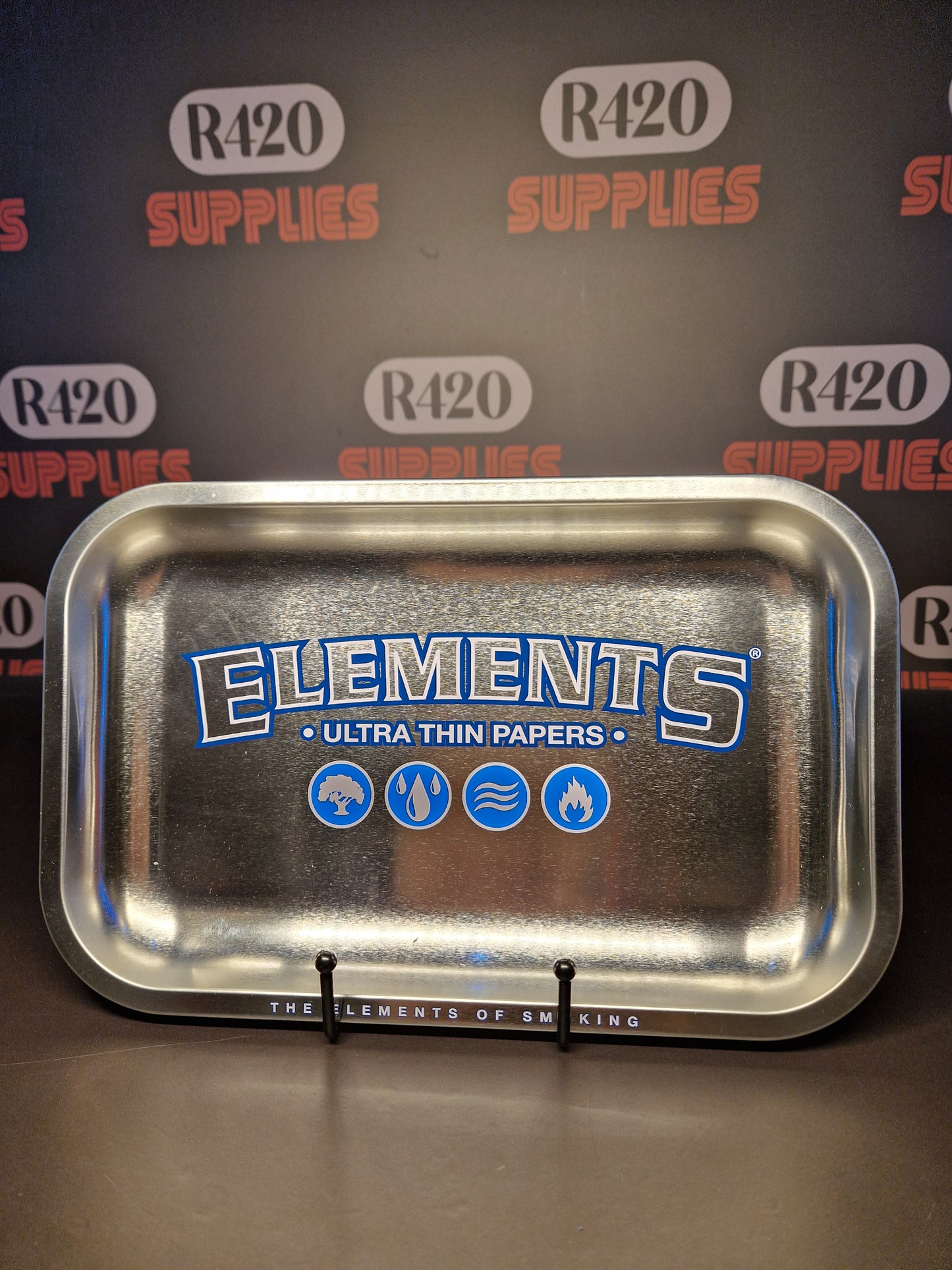 Elements Metalen Rolling Tray - Roze - Klein