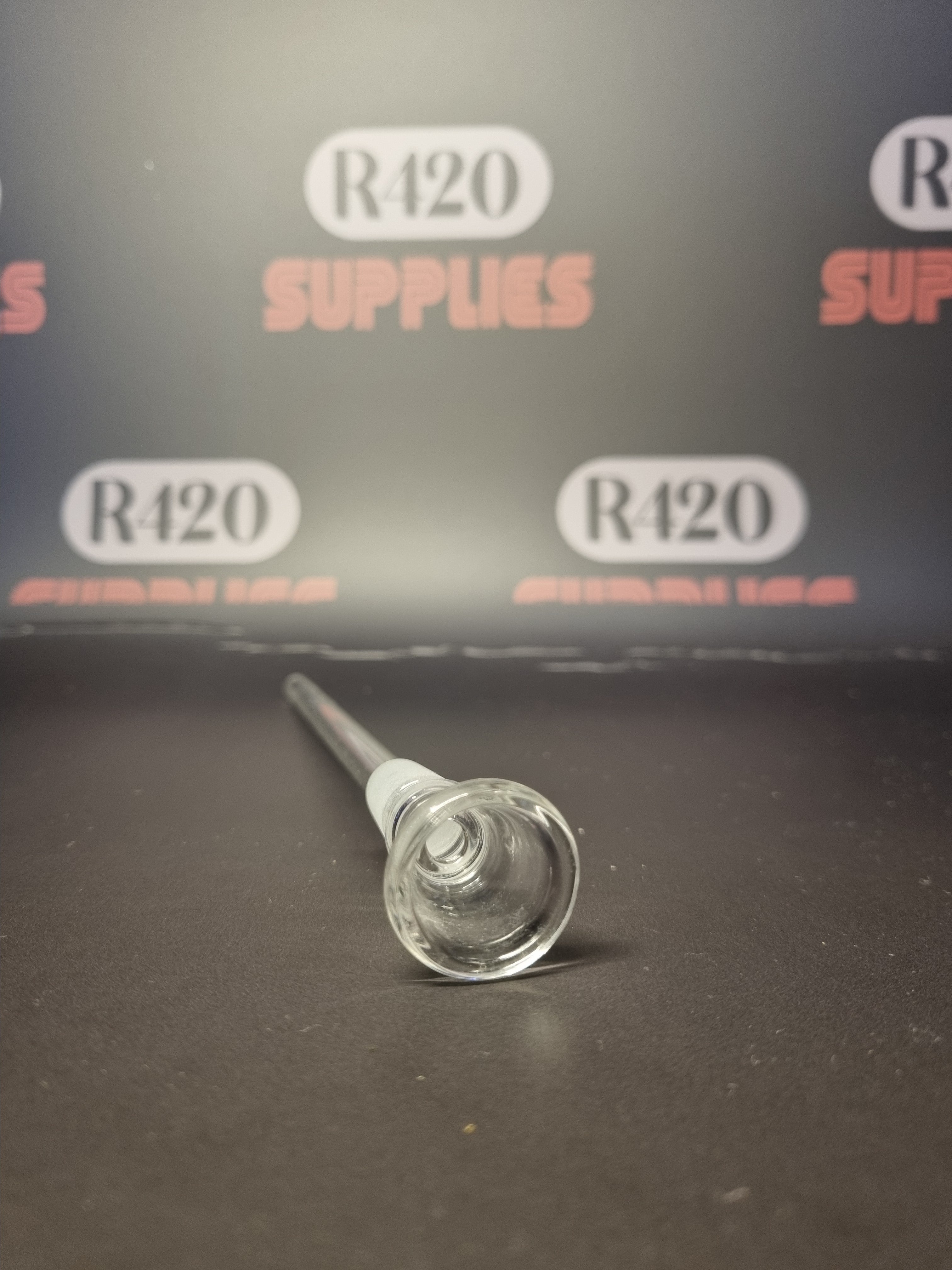 Glass Downstem & Bowl - 14mm - 180mm long