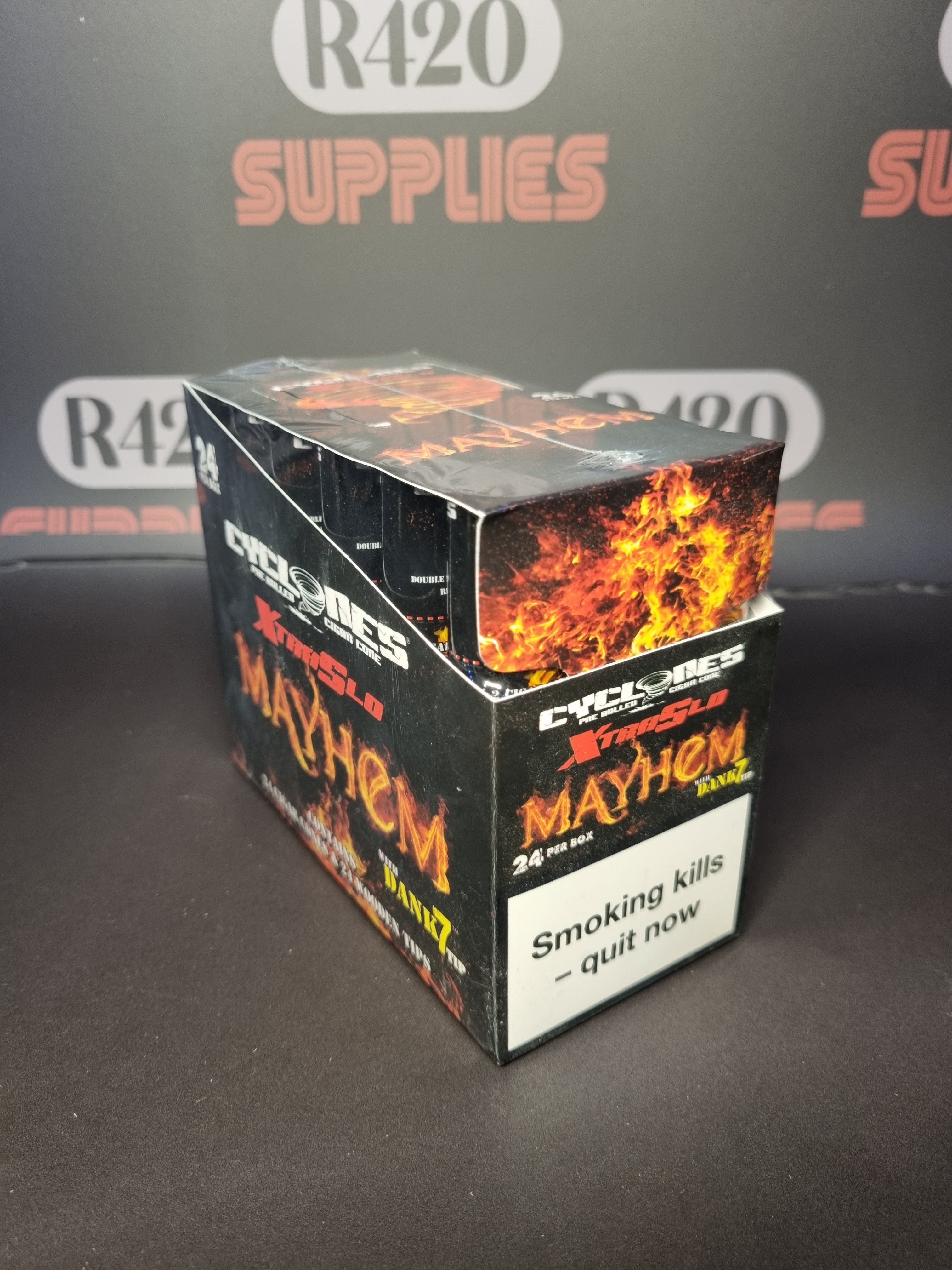 Cyclones Hemp Cones - Slow Burning - 2 Pack - Mayhem