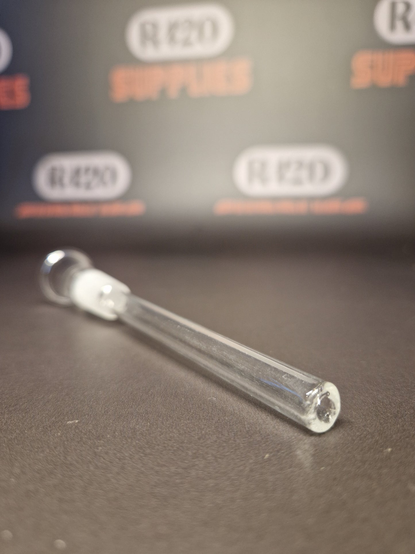 Glazen downstem en bowl - 14 mm - 80 mm lang