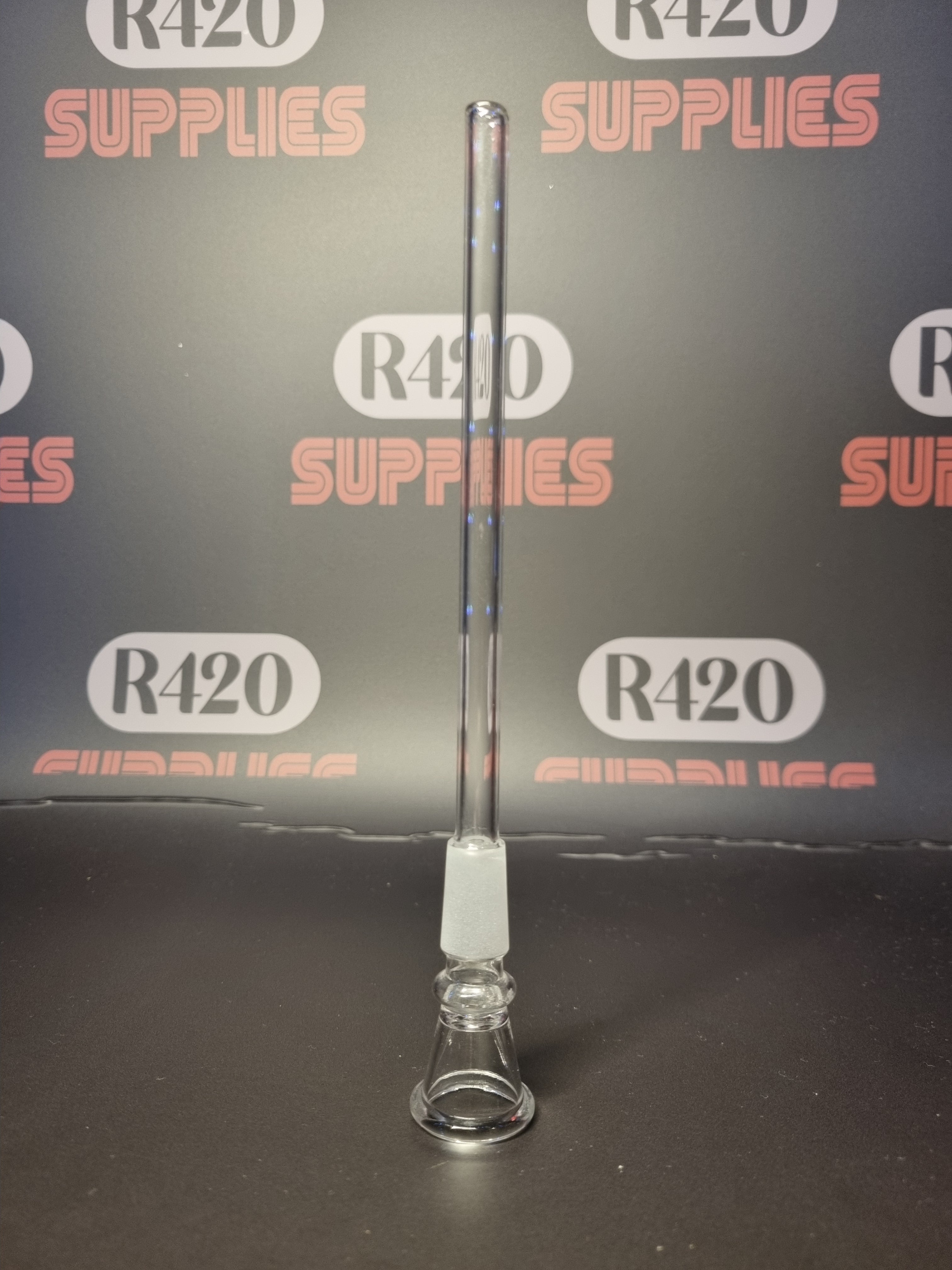 Glass Downstem & Bowl - 14mm - 150mm long