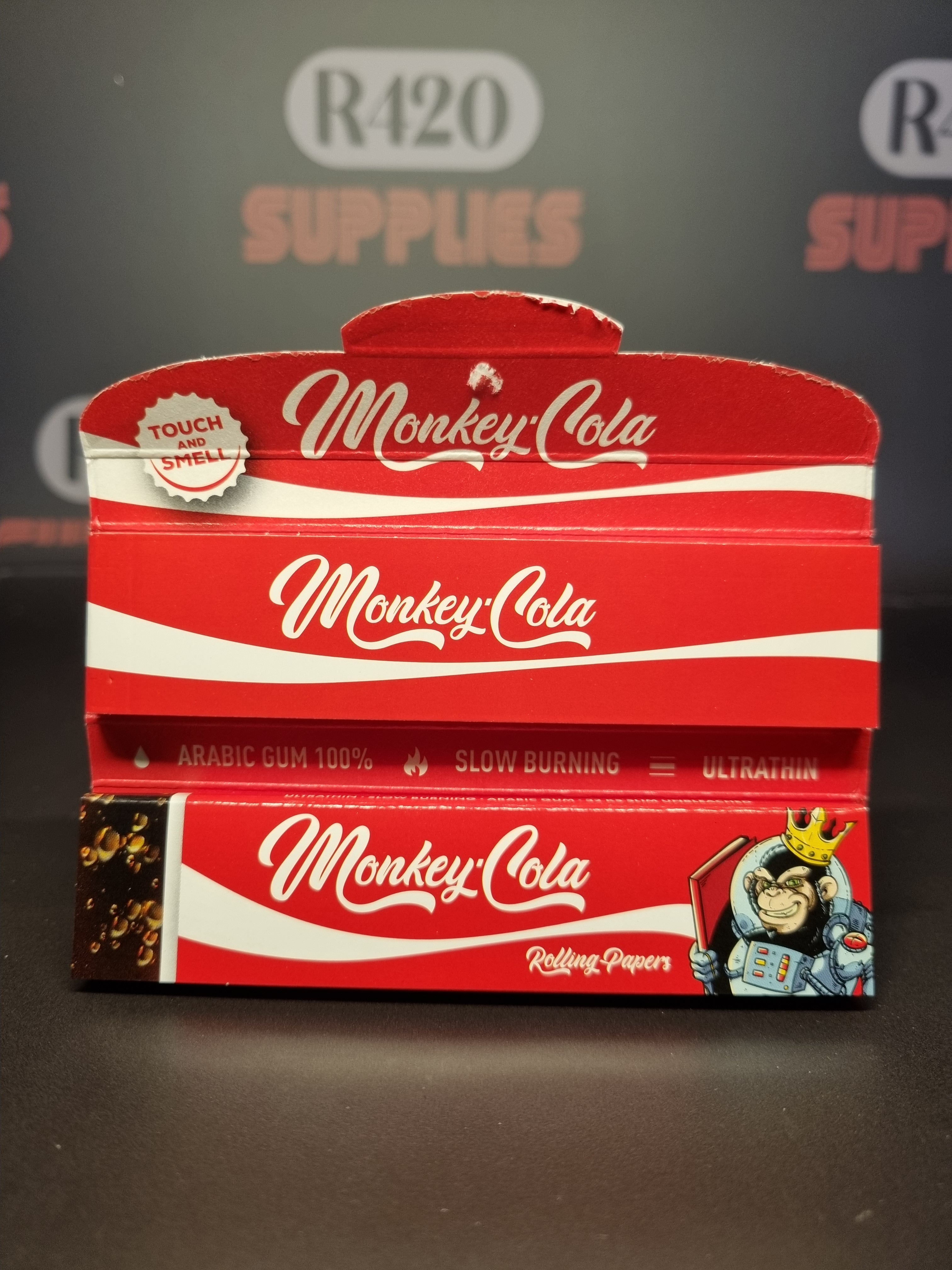 Monkey King - Kingsize Slim & Tips - Smell Pack - Cola