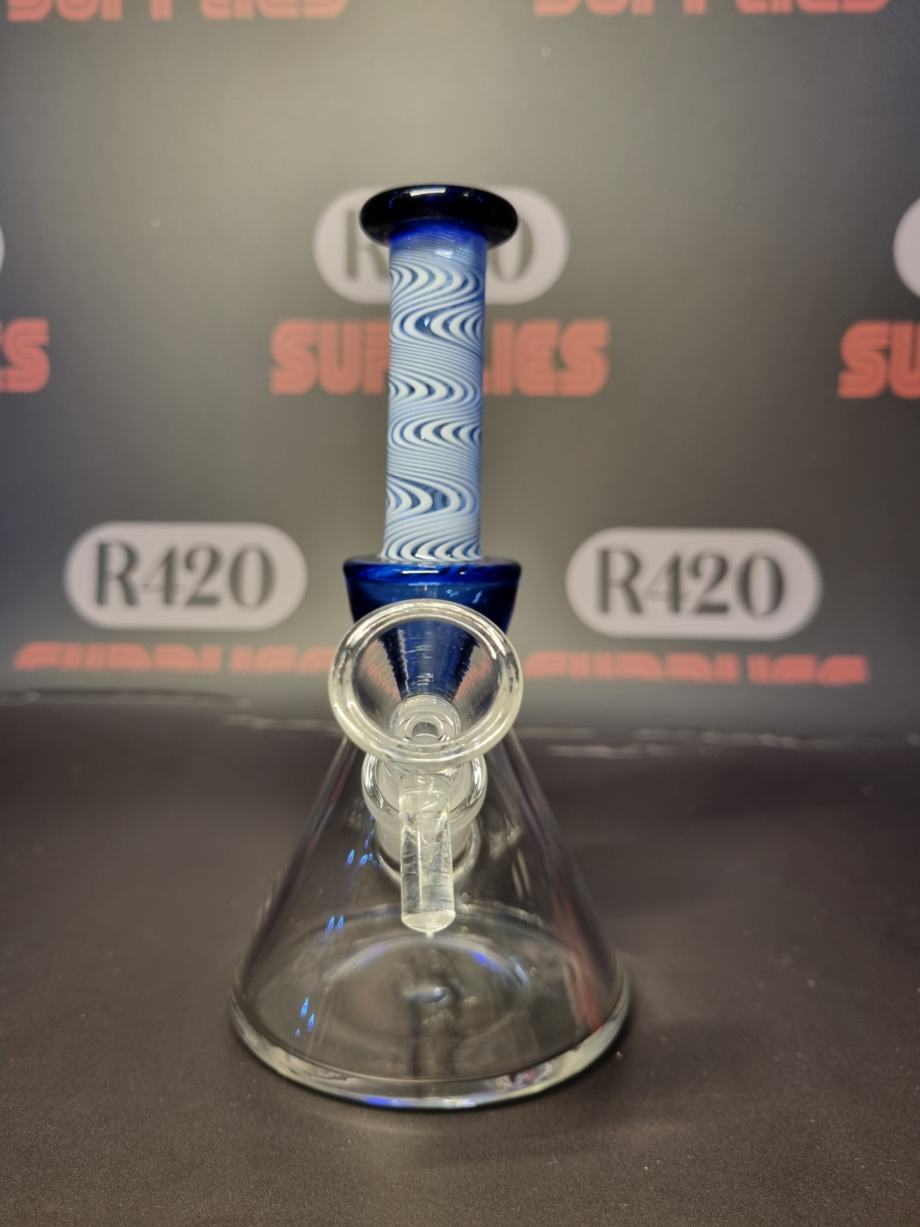 Amsterdam Limited Edition Bubbler -Blue - H:16cm