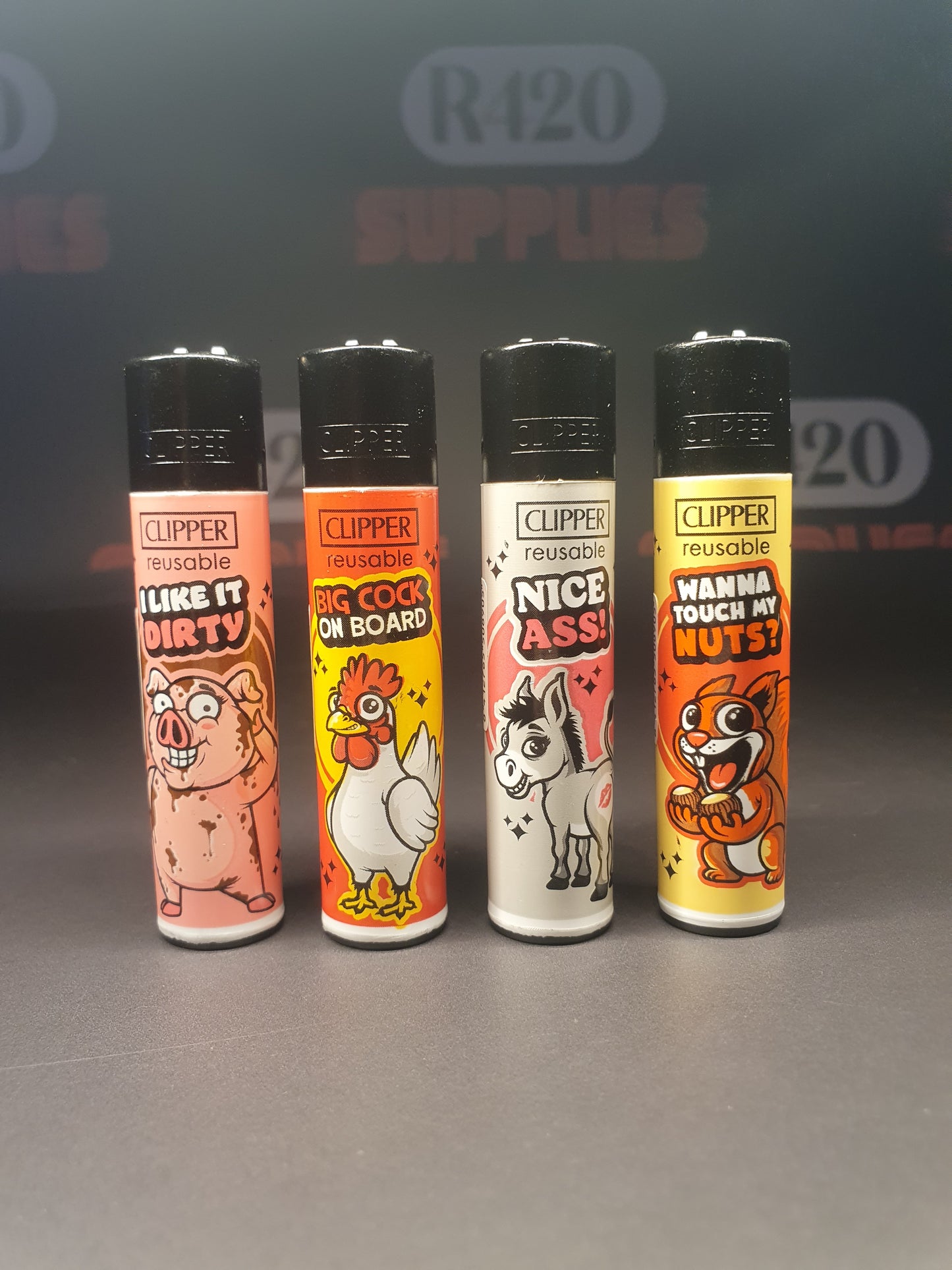 Clipper Lighter - Sexy Animals