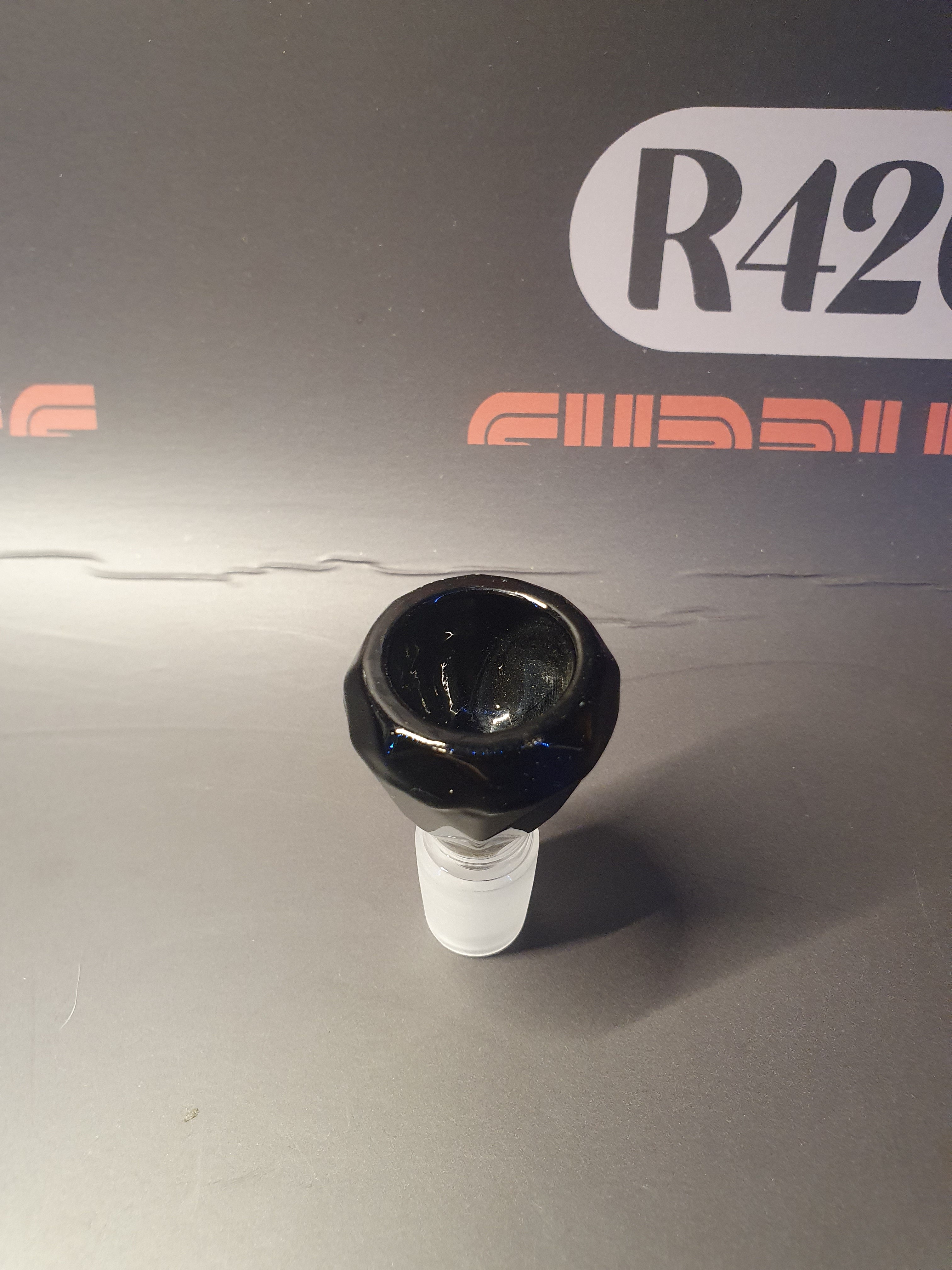 Black Diamond Glass Bowl - 18mm Male