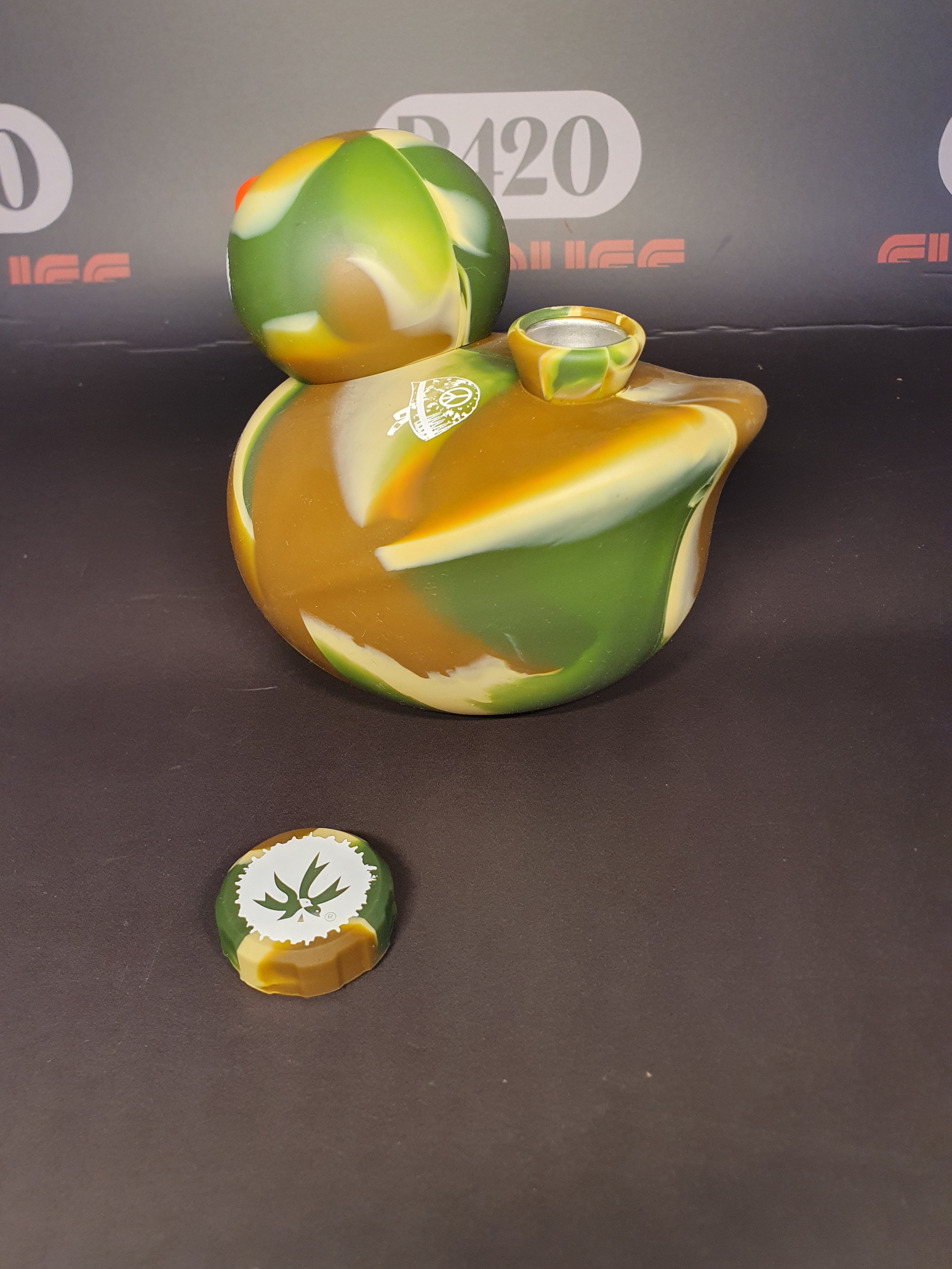 PieceMaker "Kwack" Silicone Water Pipe - Camo
