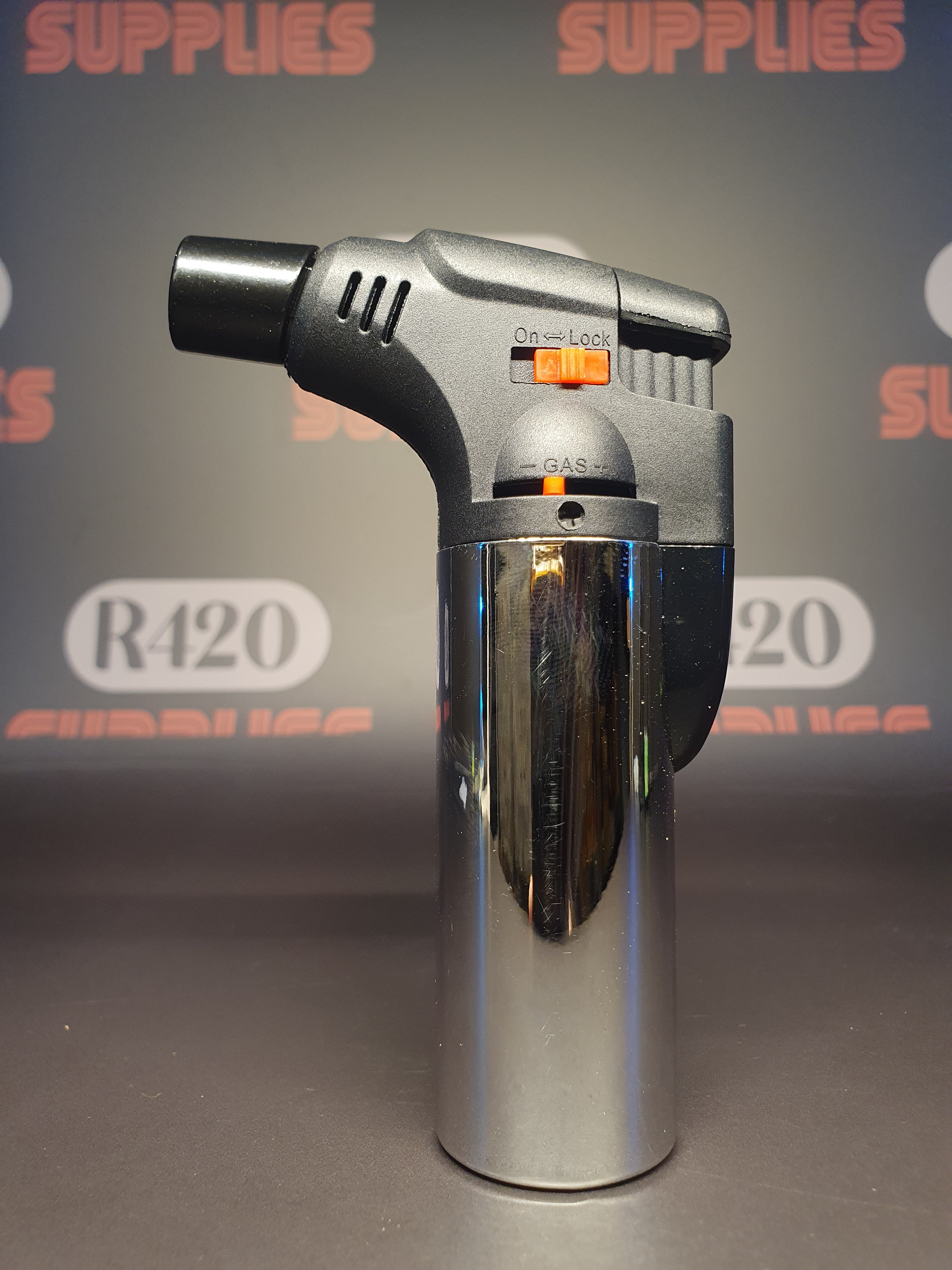 Jet Torch Lighter - Metallic Colours - Refillable