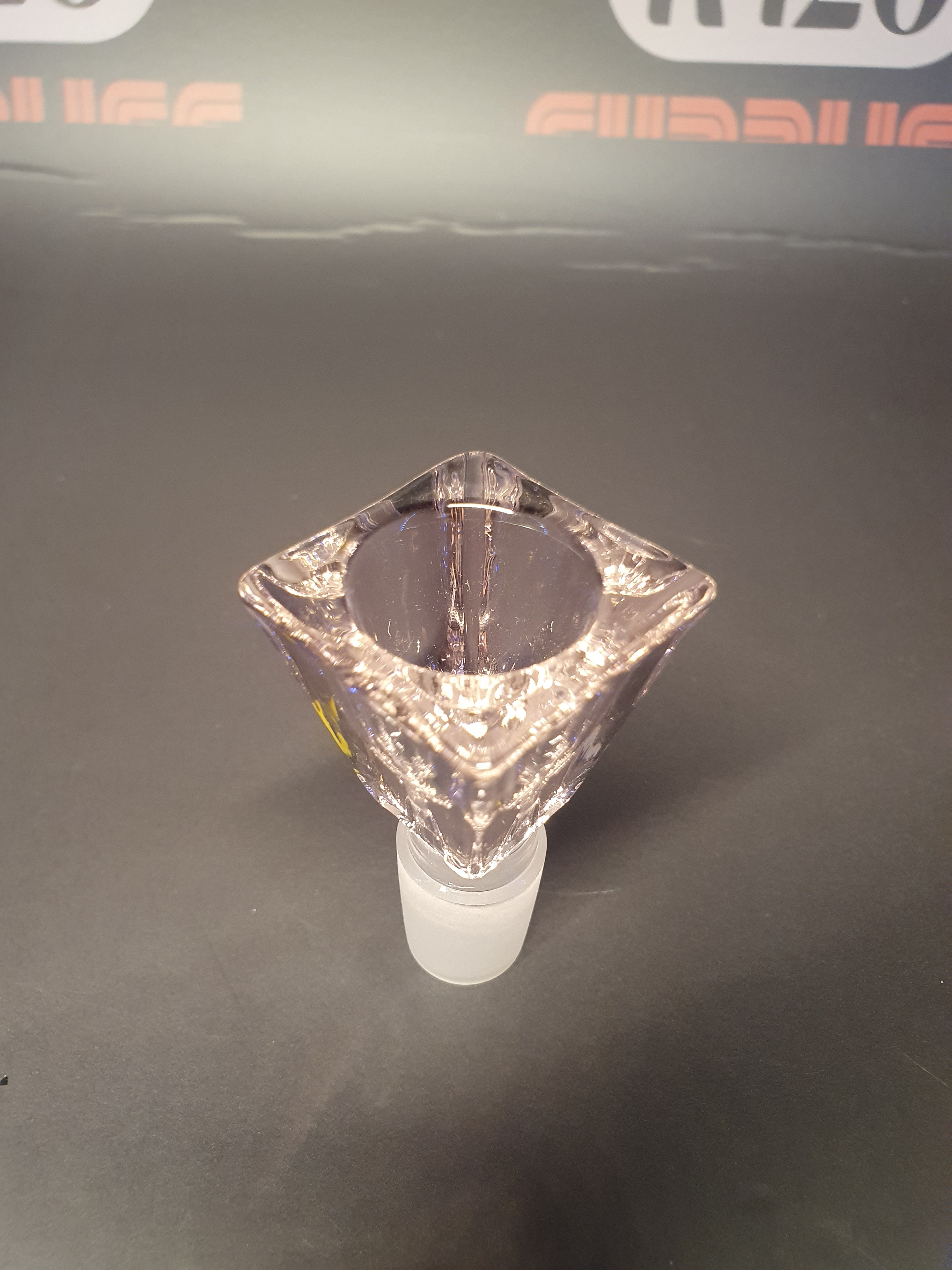 Pink Cube Bowl - 18mm Male