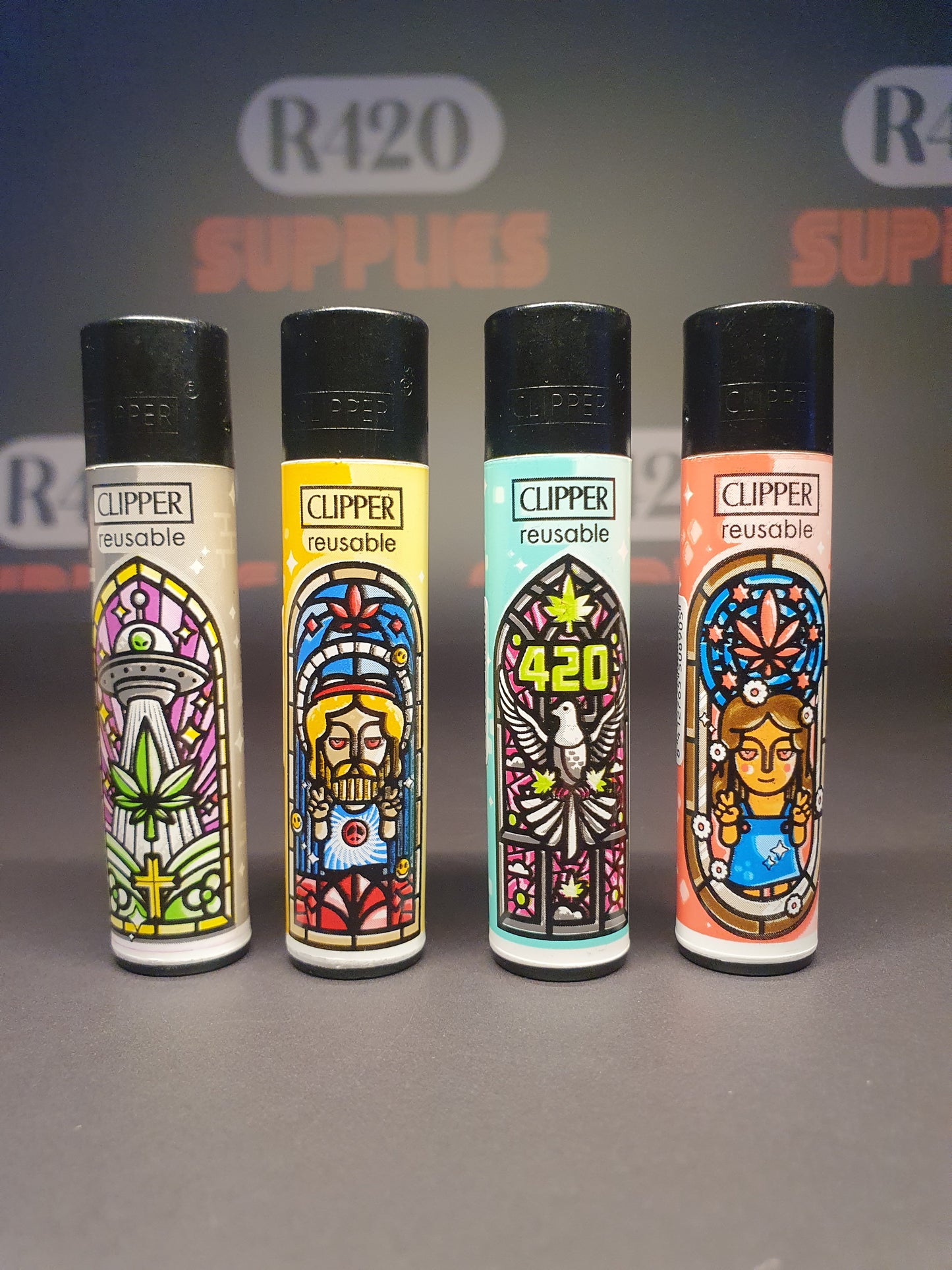 Clipper Lighter - Church Windows