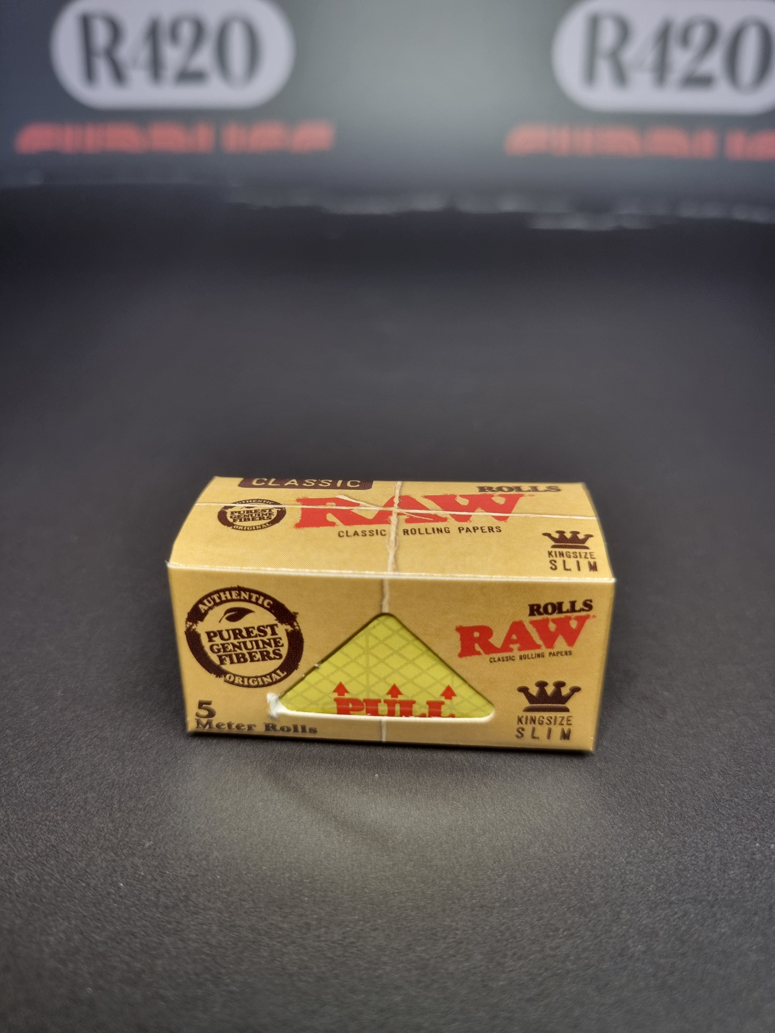 RAW Classic Kingsize Slim Rolls - 5 Meter
