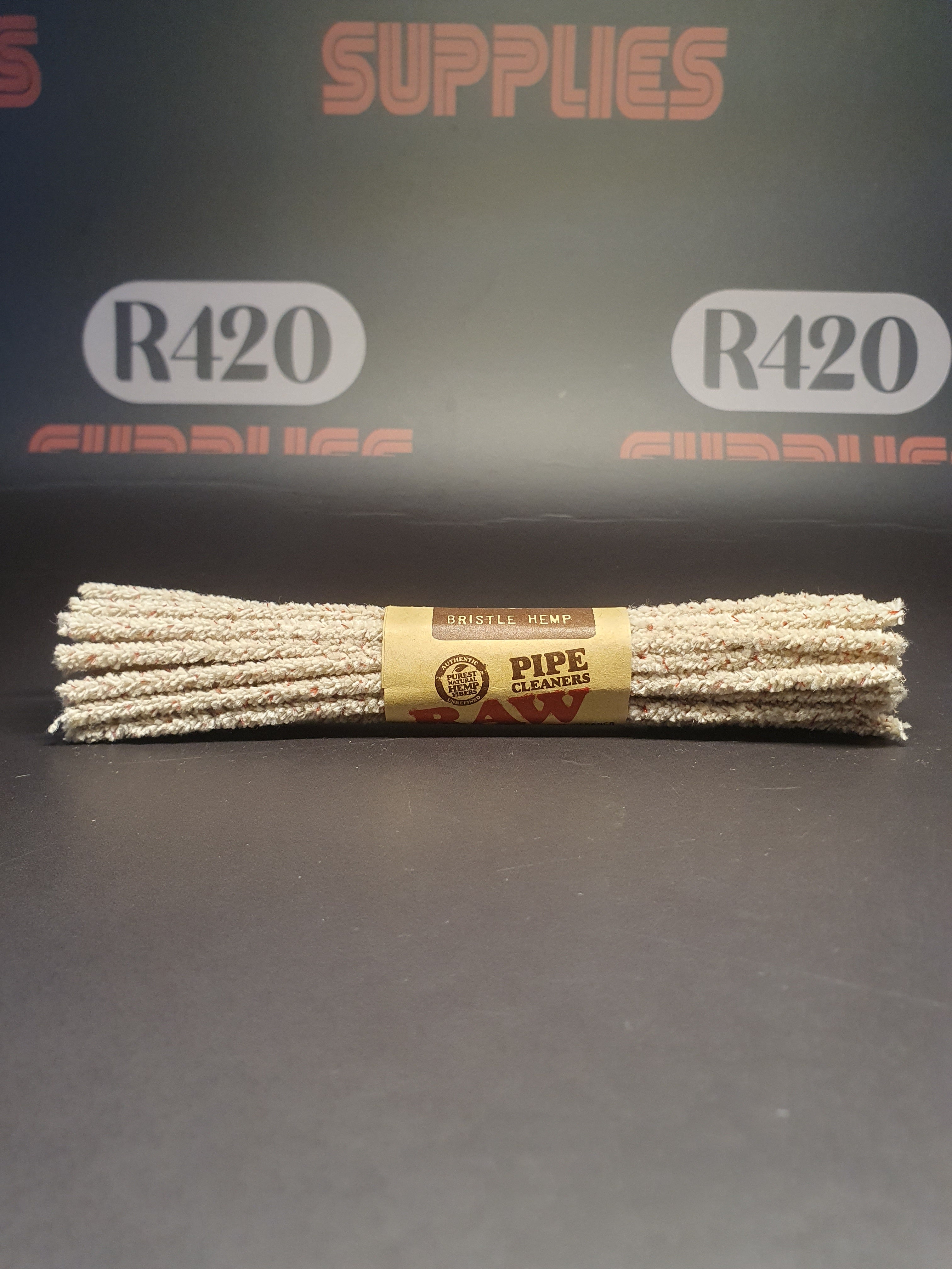 RAW Unbleached Hemp Pipe Cleaners - 24 Pack