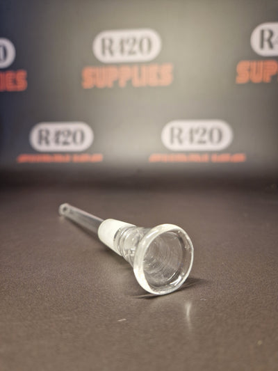 Glazen downstem en bowl - 14 mm - 80 mm lang