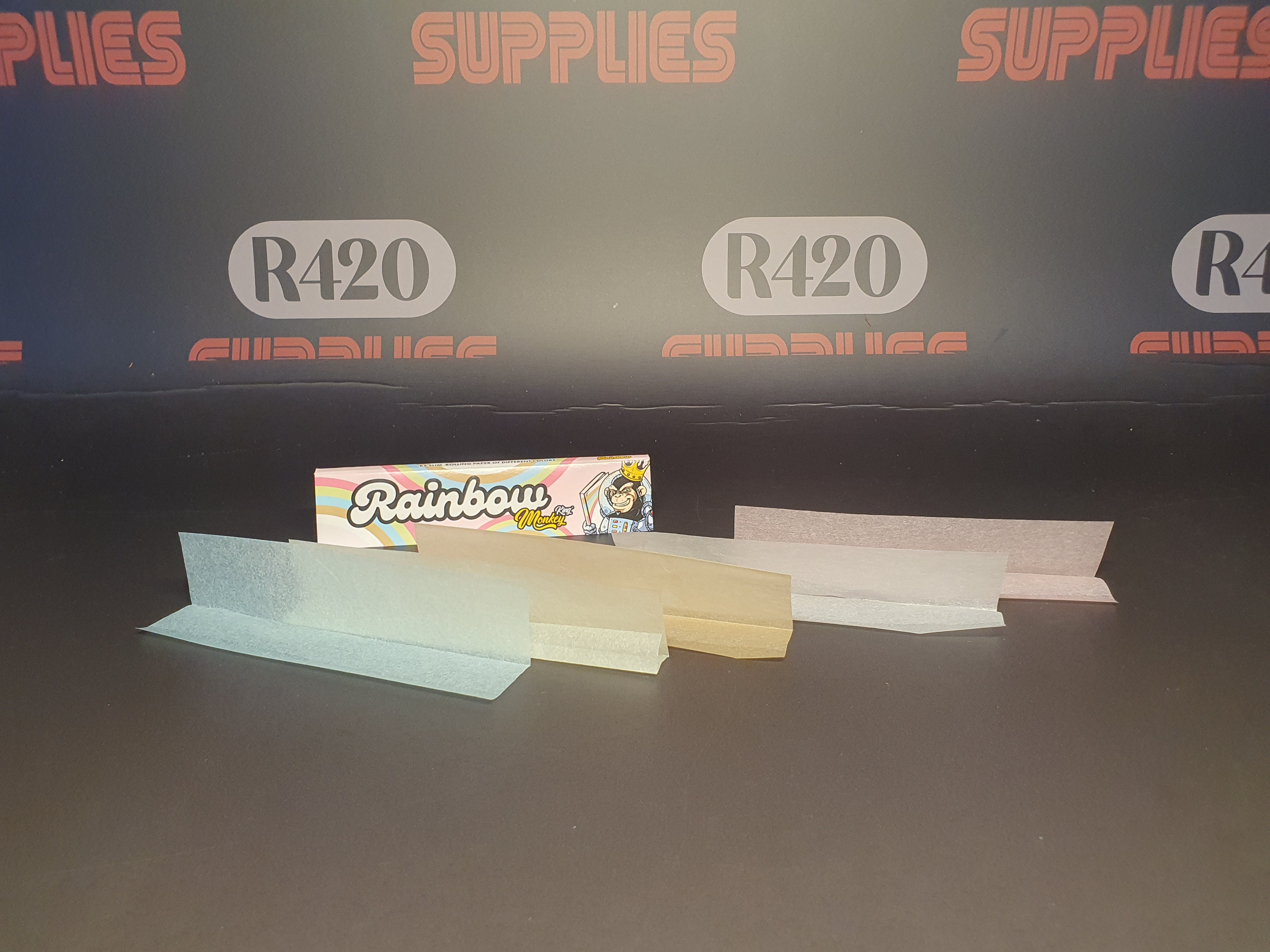 Monkey King Rainbow Rolling Papers - Kingsize Slim - 32 Leaves