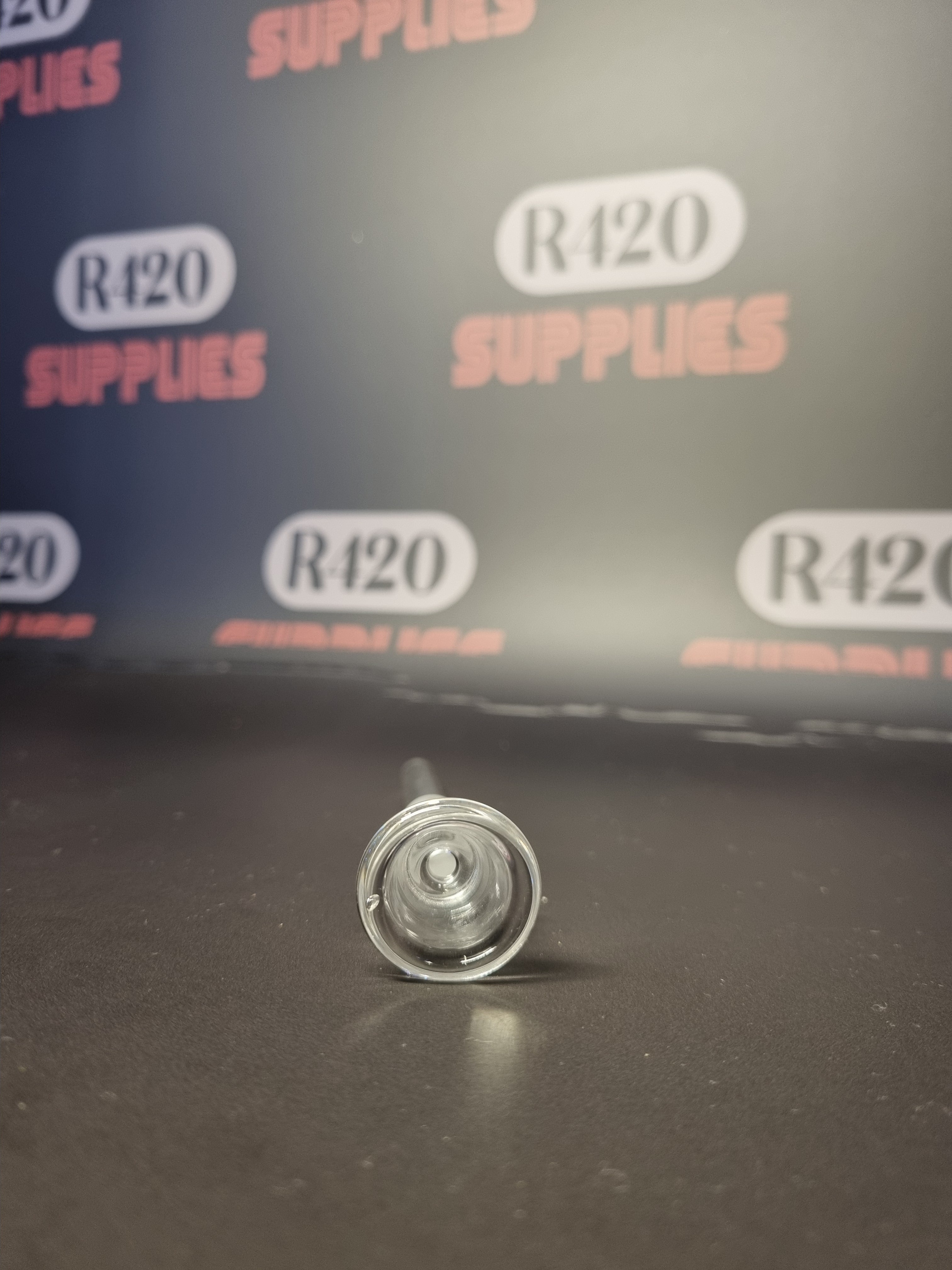 Glass Downstem & Bowl - 14mm - 90mm long