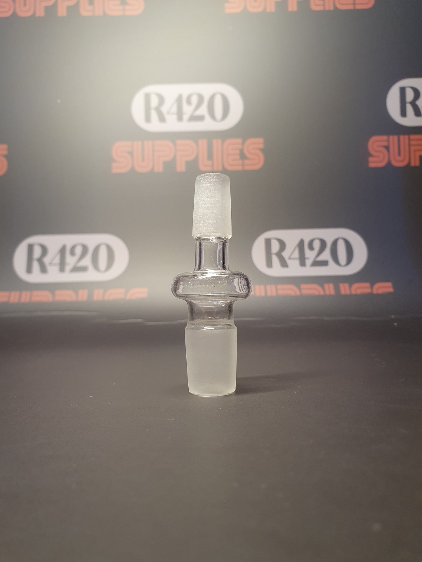 Glazen Adapter - 14mm Mannelijk naar 18mm Mannelijk