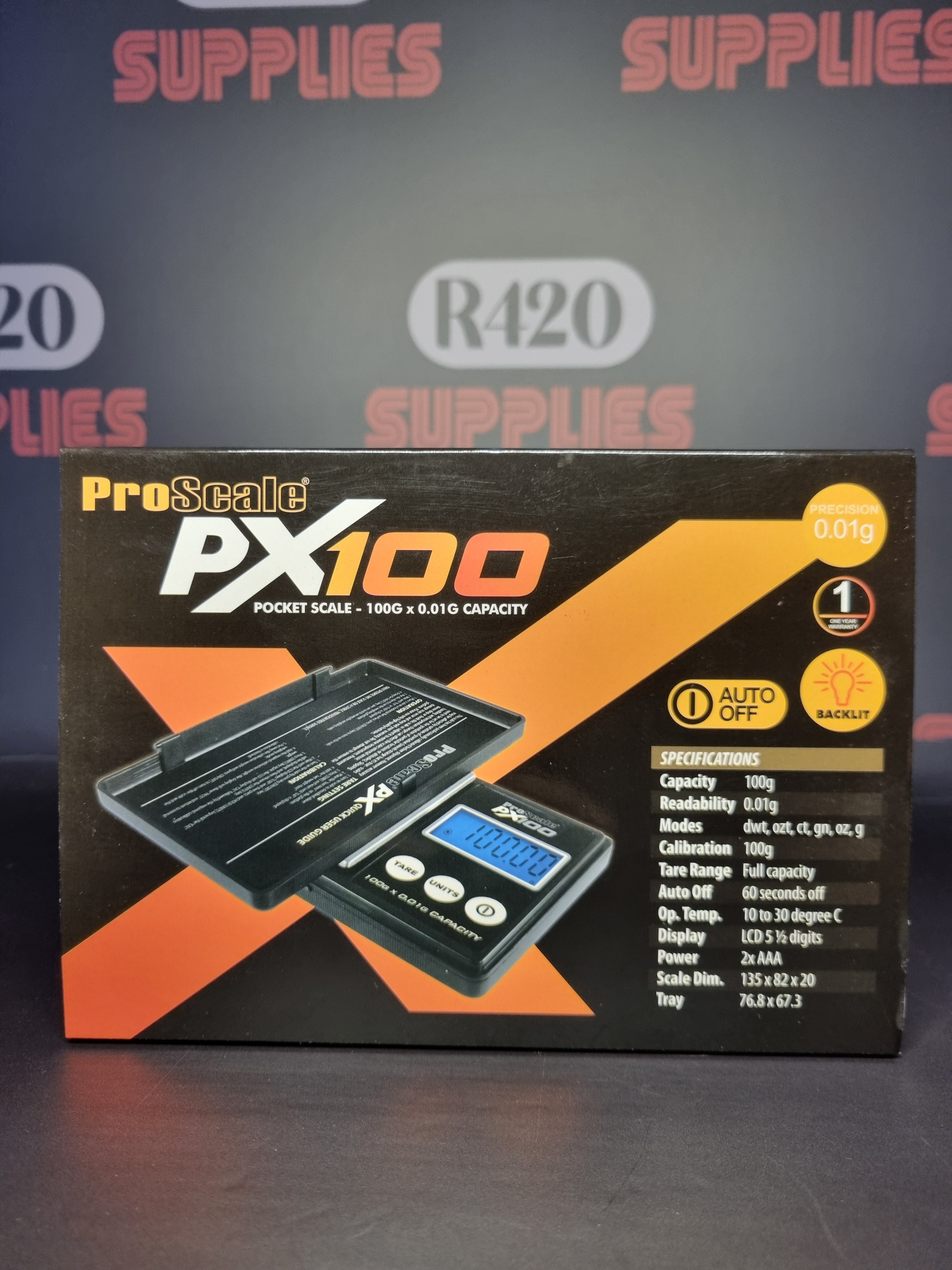 Pro Scale PX100 Digital Scales - 0.01g / 100g