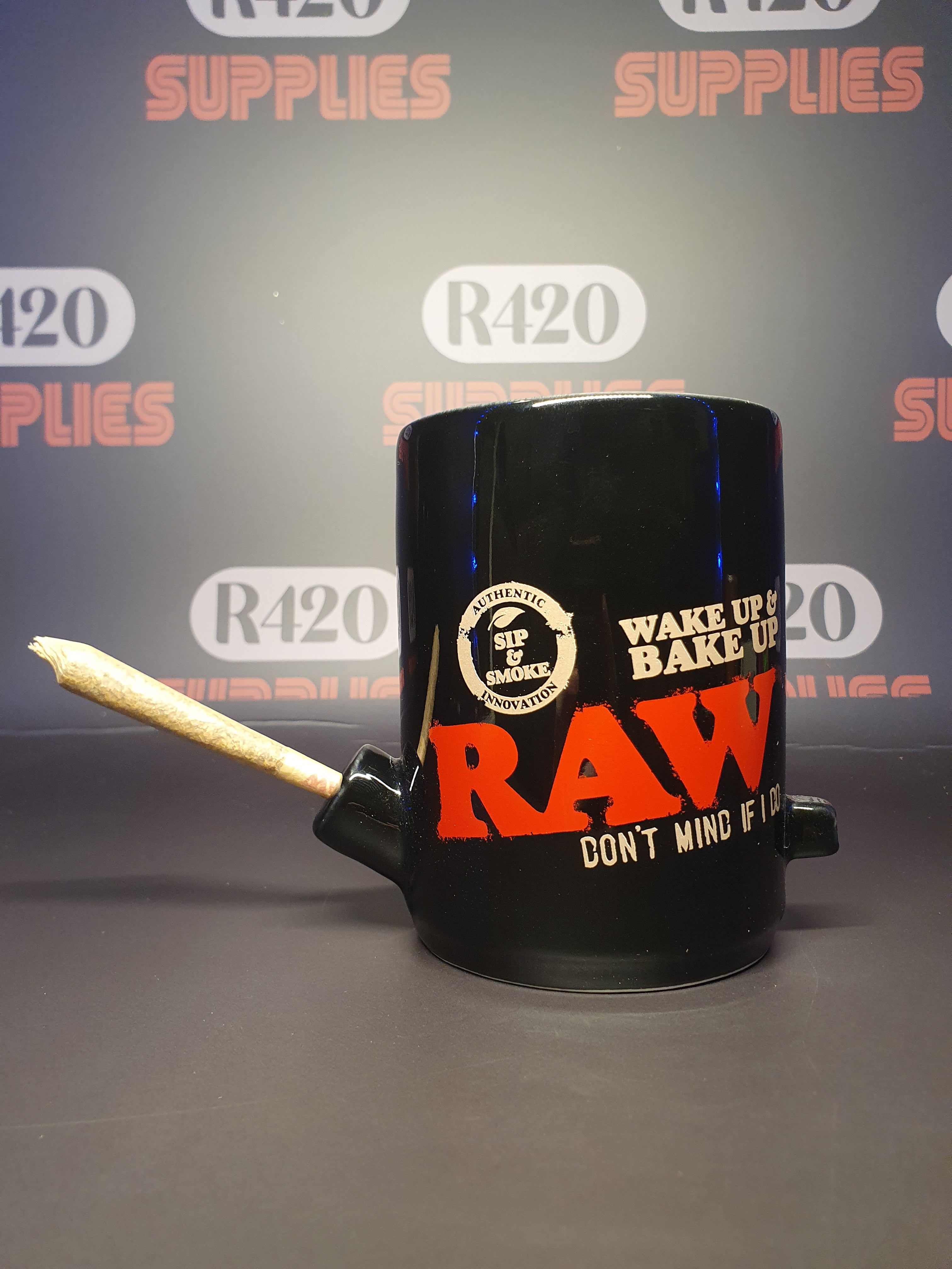 RAW Wake Up & Bake Up Coffee Mug
