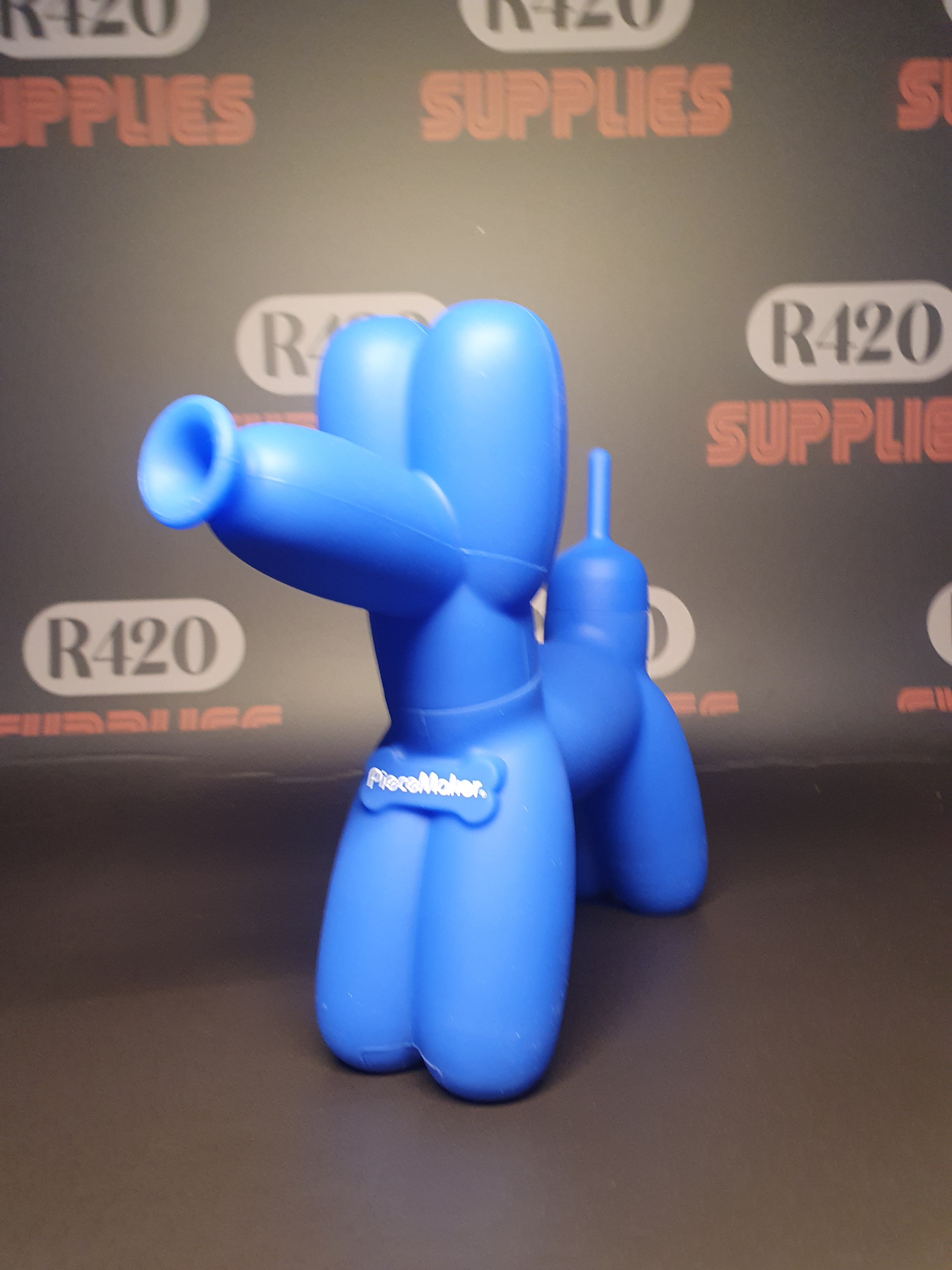 PieceMaker "K9" Silicone Water Pipe - Blue