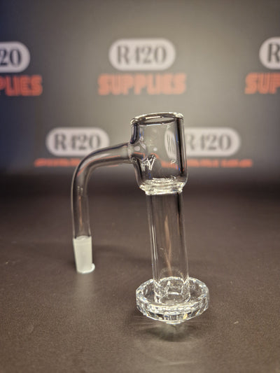 Quartz Slurper- 10mm / 90° Male Fitting - Cone Bottom - Clear