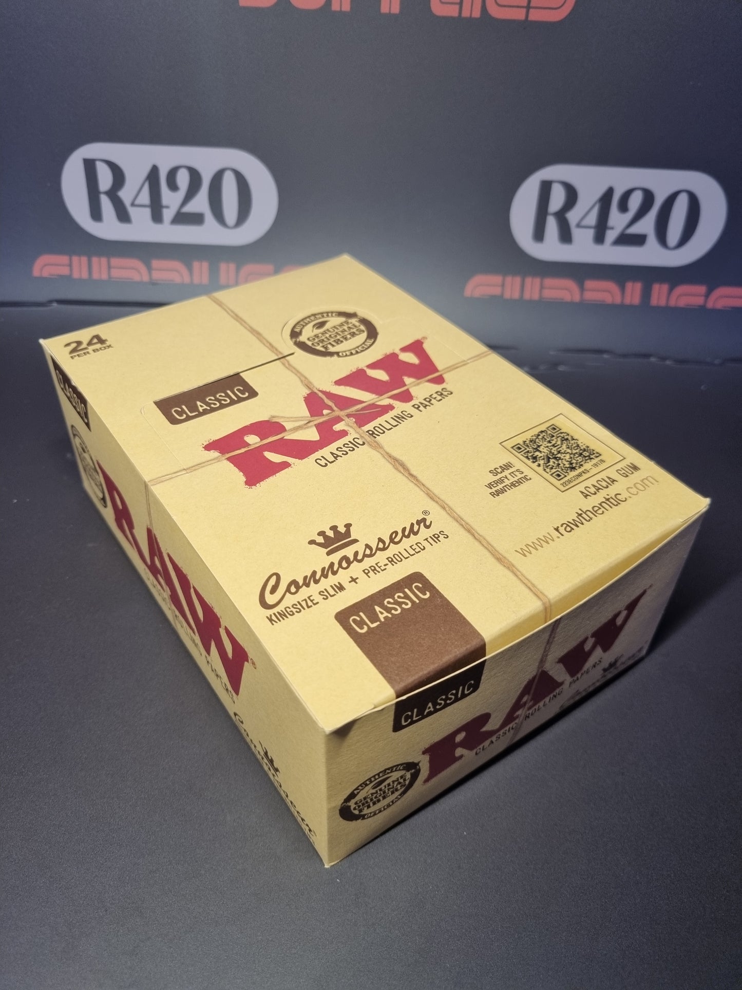 RAW Classic Connoisseur King Size Slim & PRE-ROLLED Tips