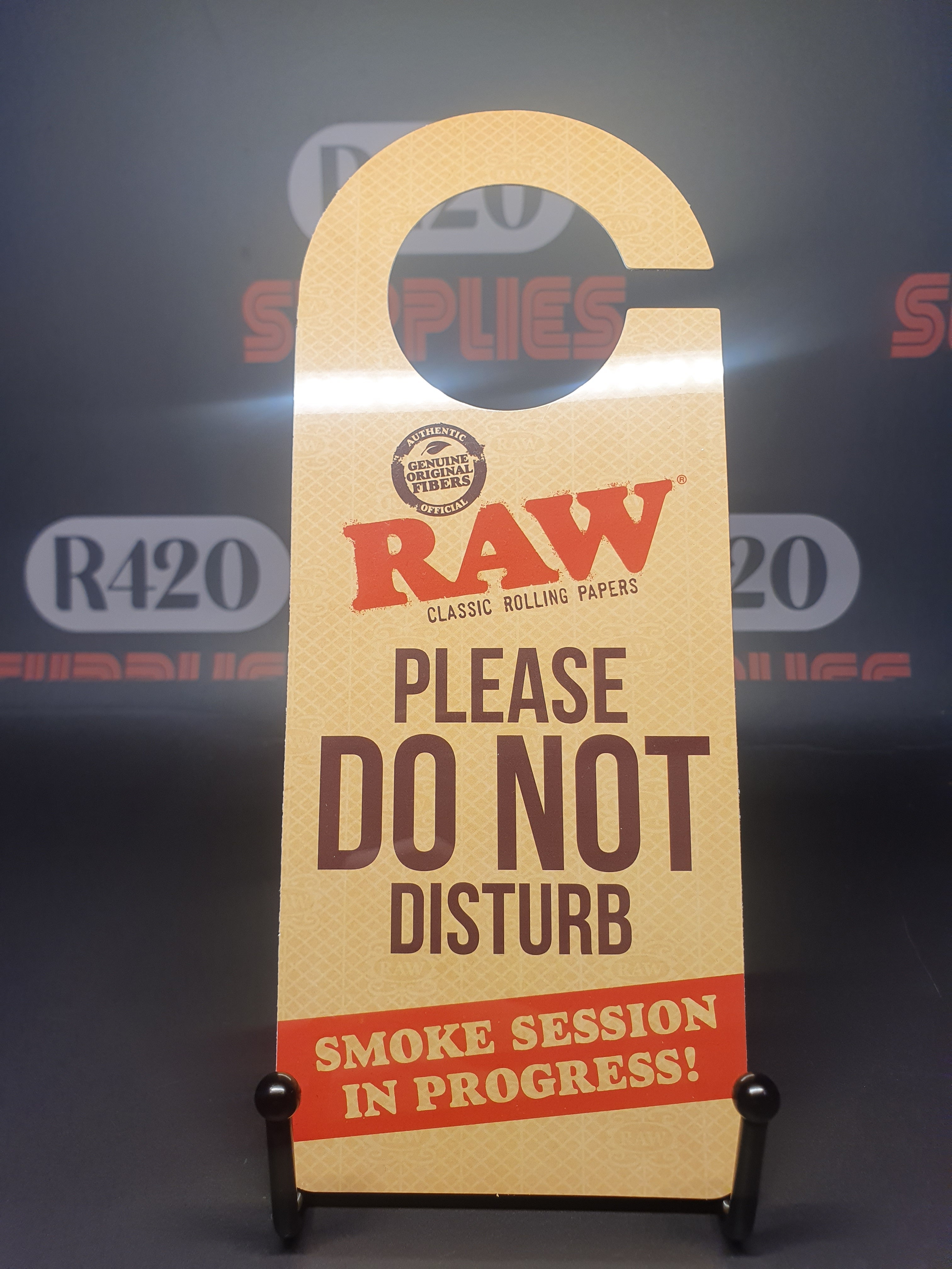 RAW - Do Not Disturb - Door Handle Hanger Sign