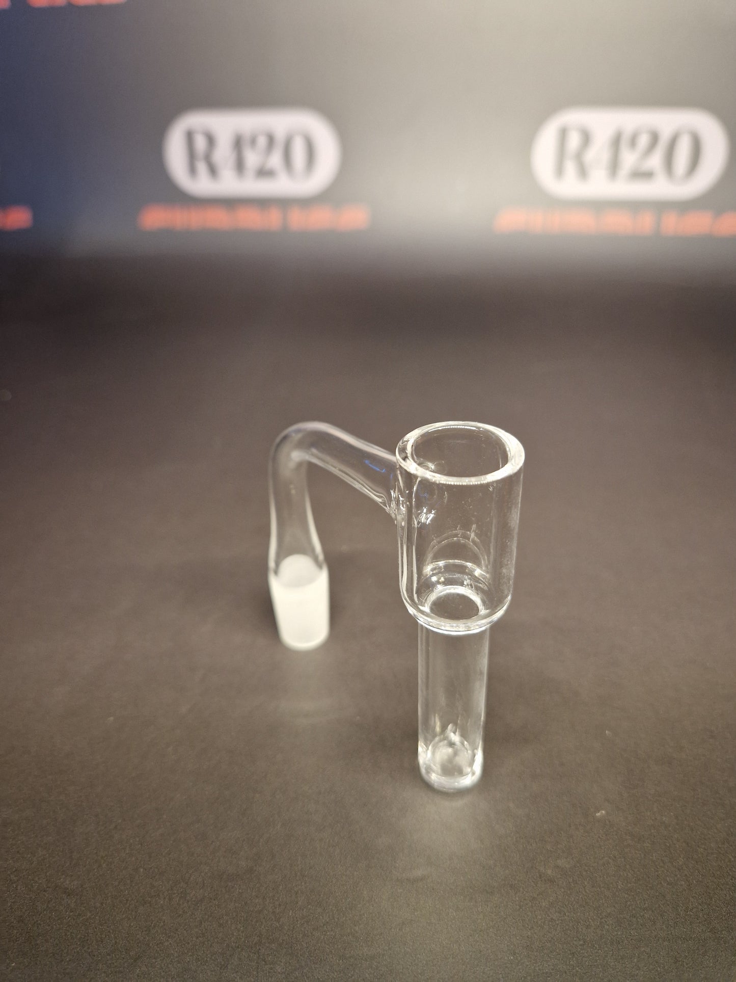 Quartz Banger - 14mm / 90° Male Fitting - Tall and Slim with Autospin