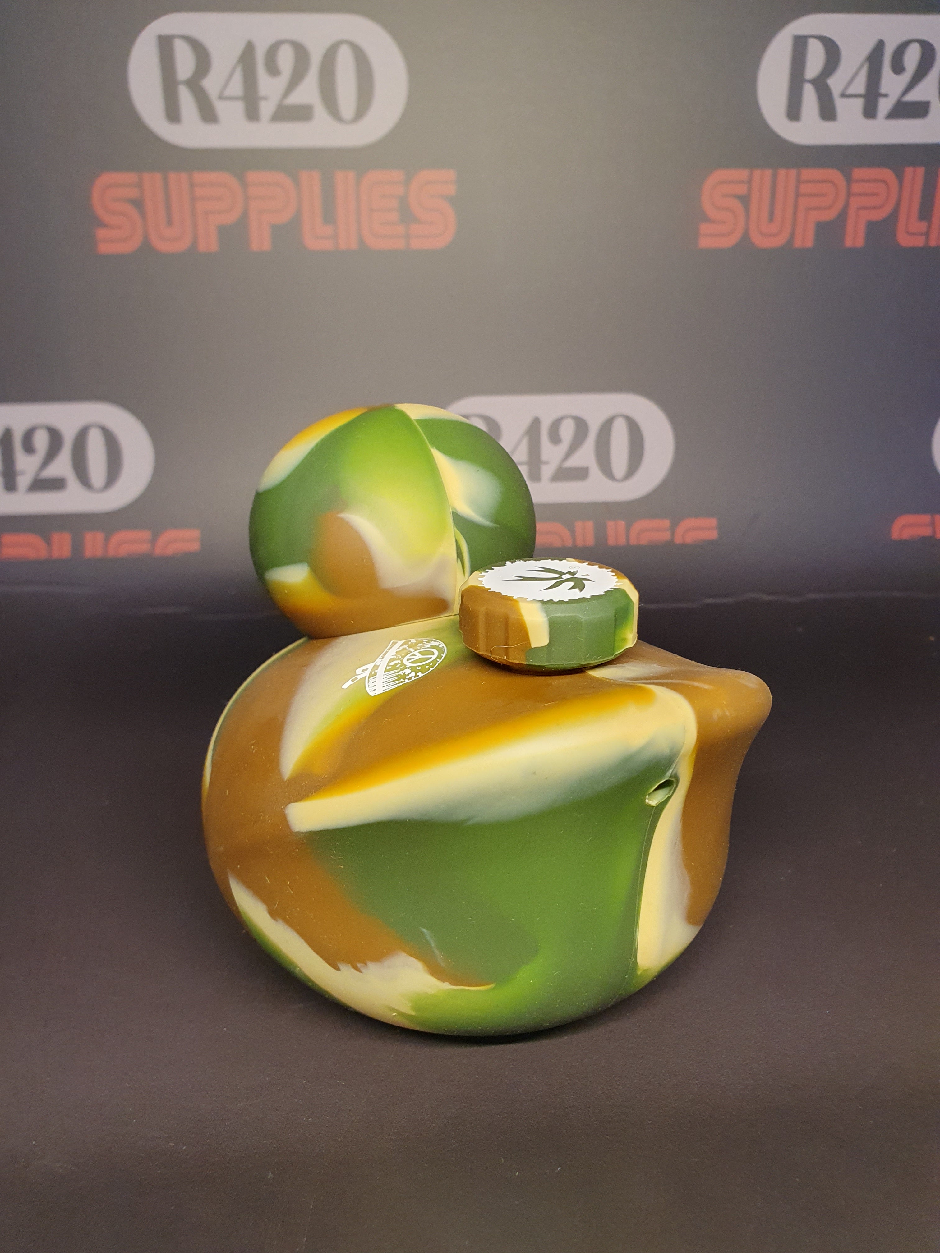 PieceMaker "Kwack" Silicone Water Pipe - Camo