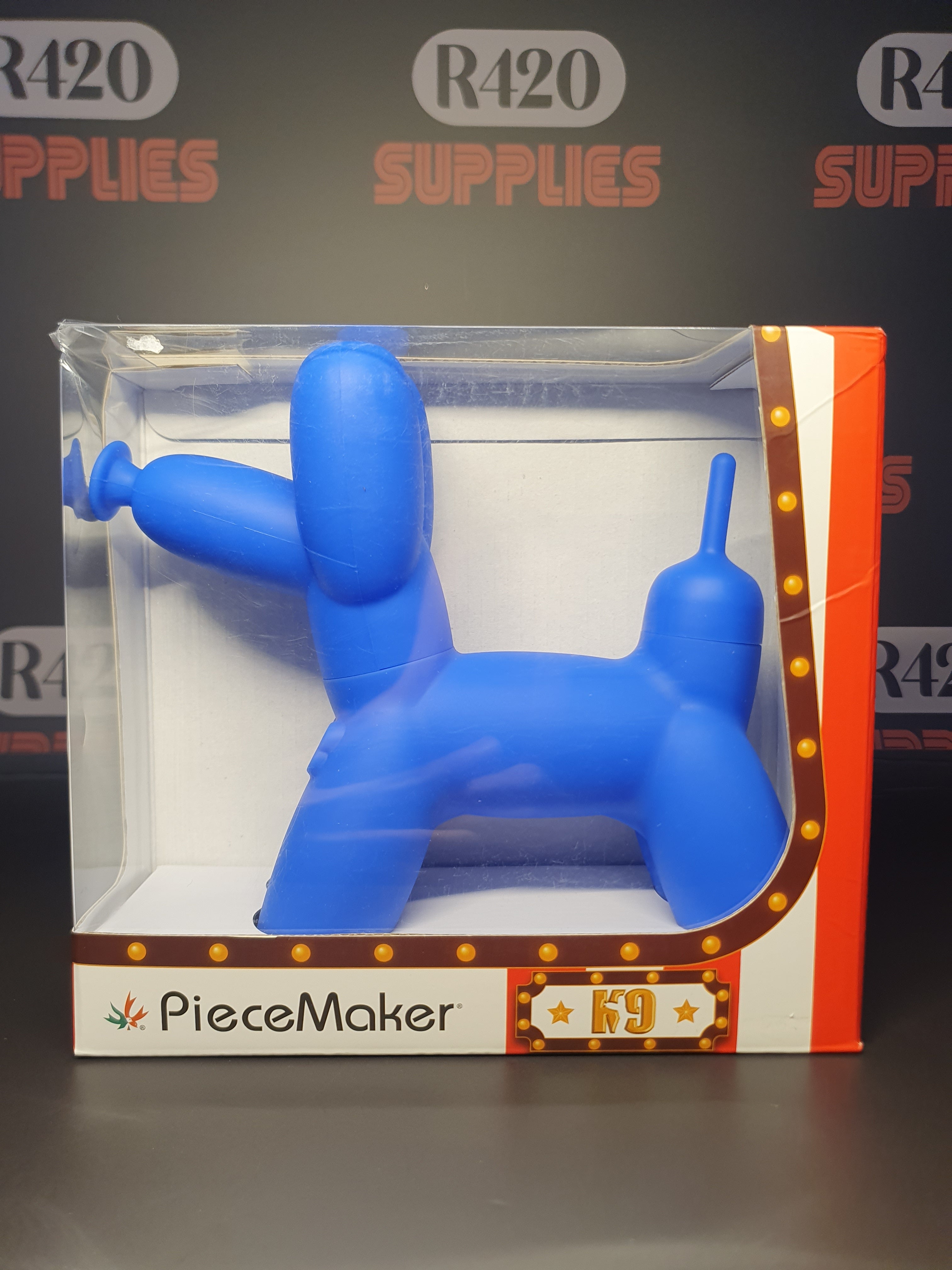 PieceMaker "K9" Silicone Water Pipe - Blue