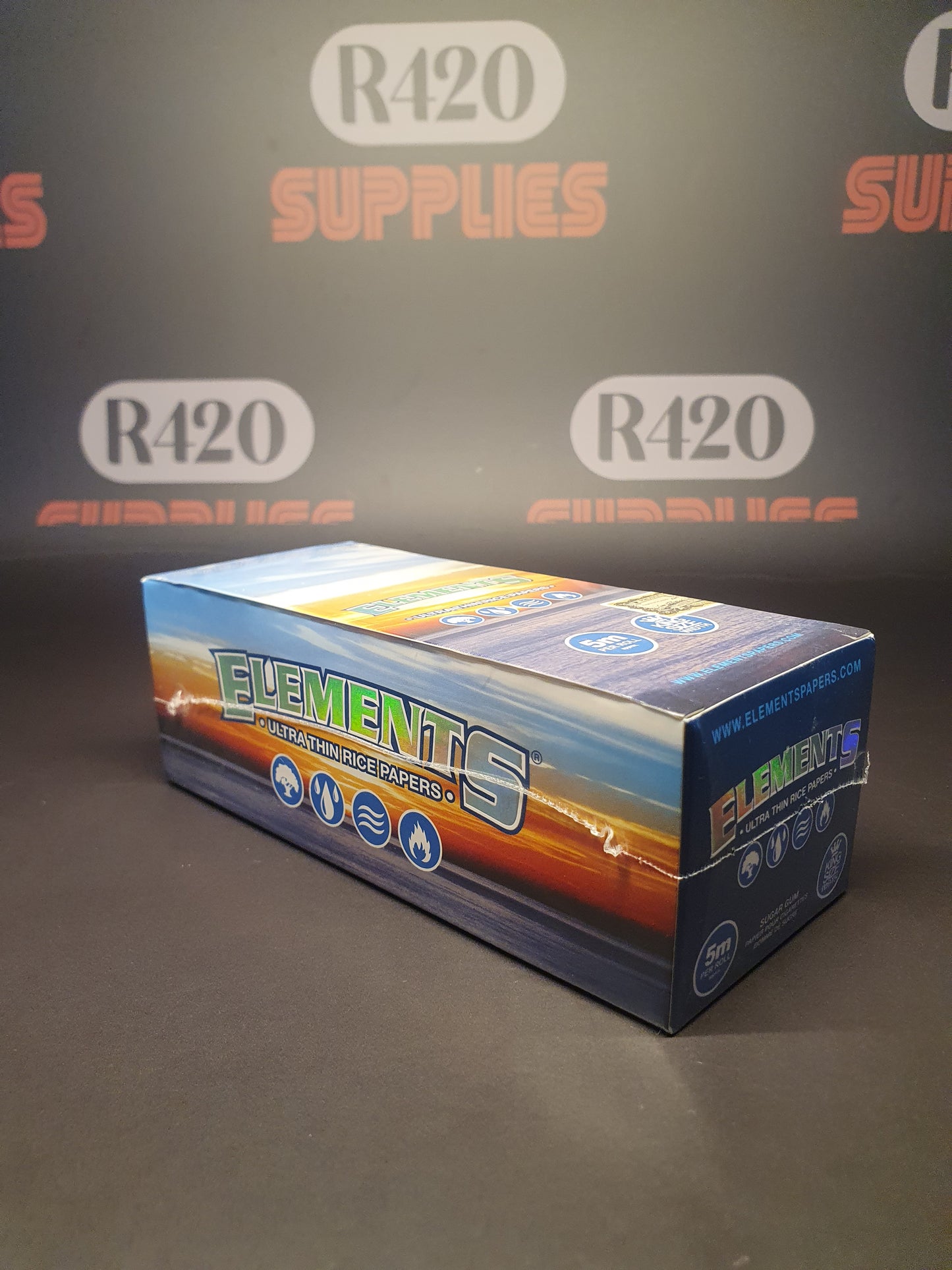 Elements Rolls - Kingsize - 5M - Ultra Thin Rice Paper