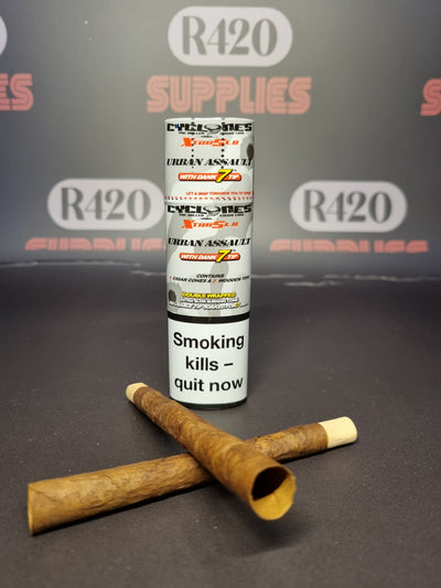 Cyclonen Hennepkegels - Langzaam brandend - 2-pack - Urban Assault