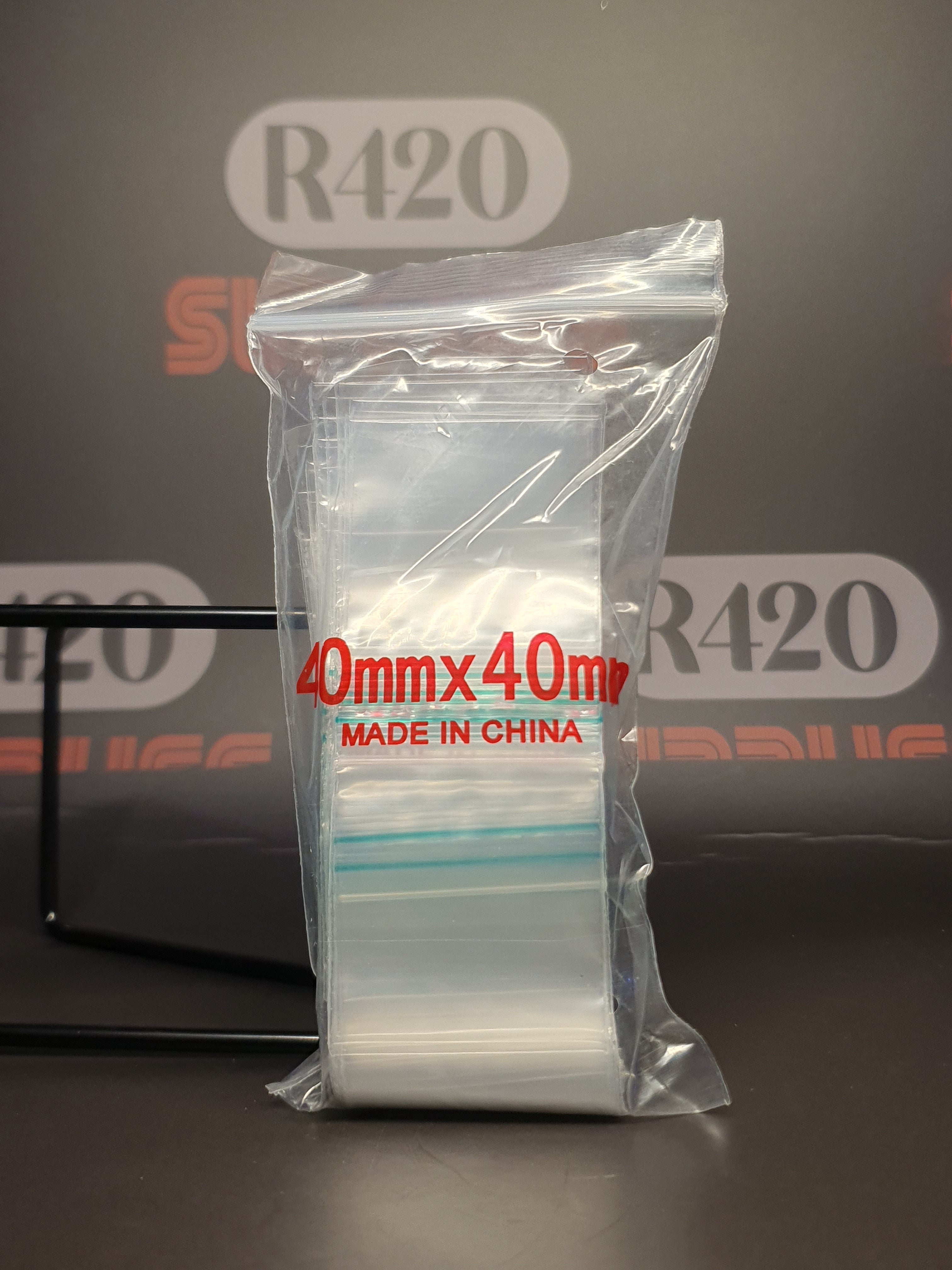 Ziplock Bag - Clear - 40x40 - 50ù Strong (100)