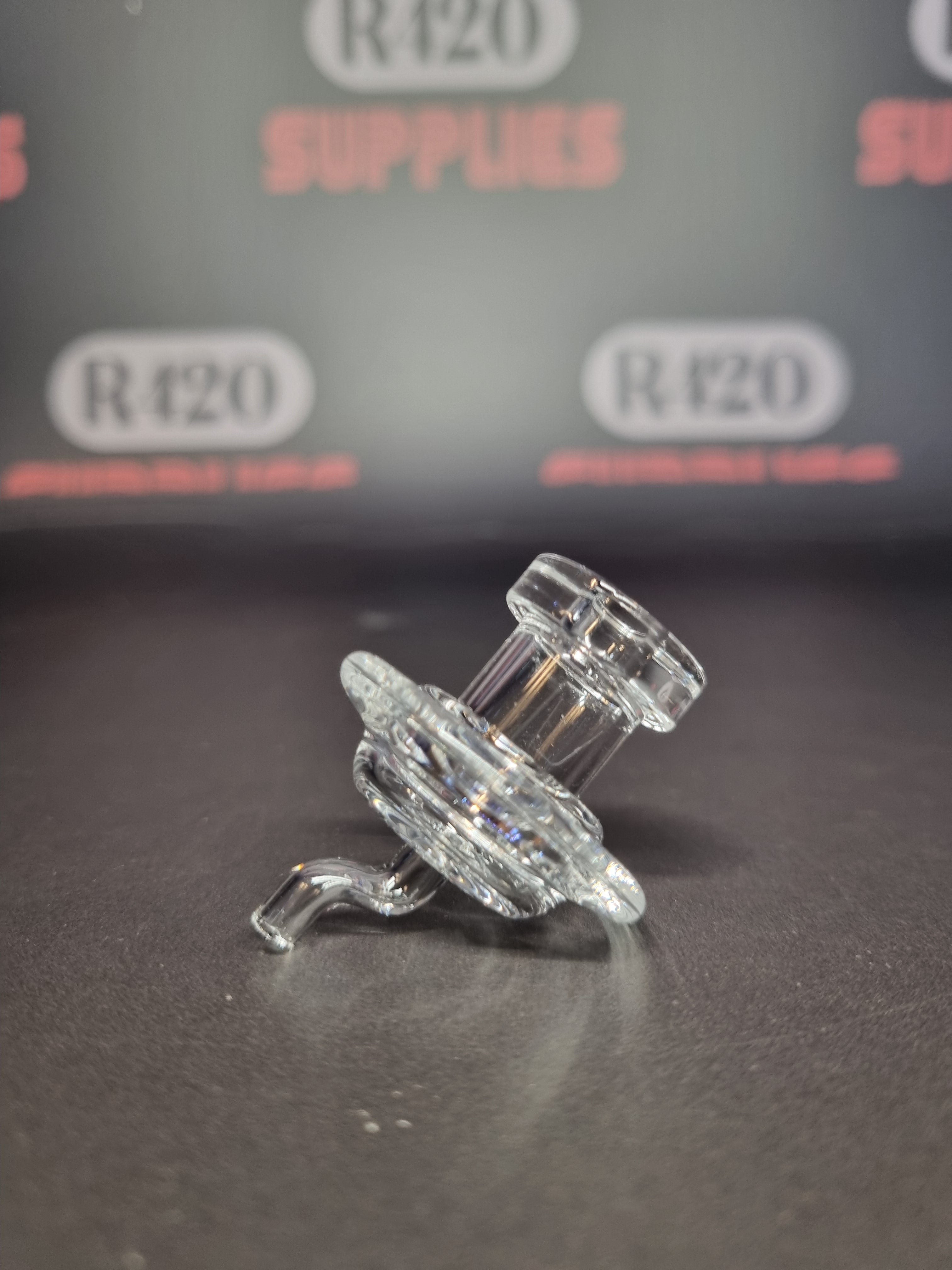 XL Quartz Banger - 18mm / 90° Female Fitting + Carb Cap (Boxed)