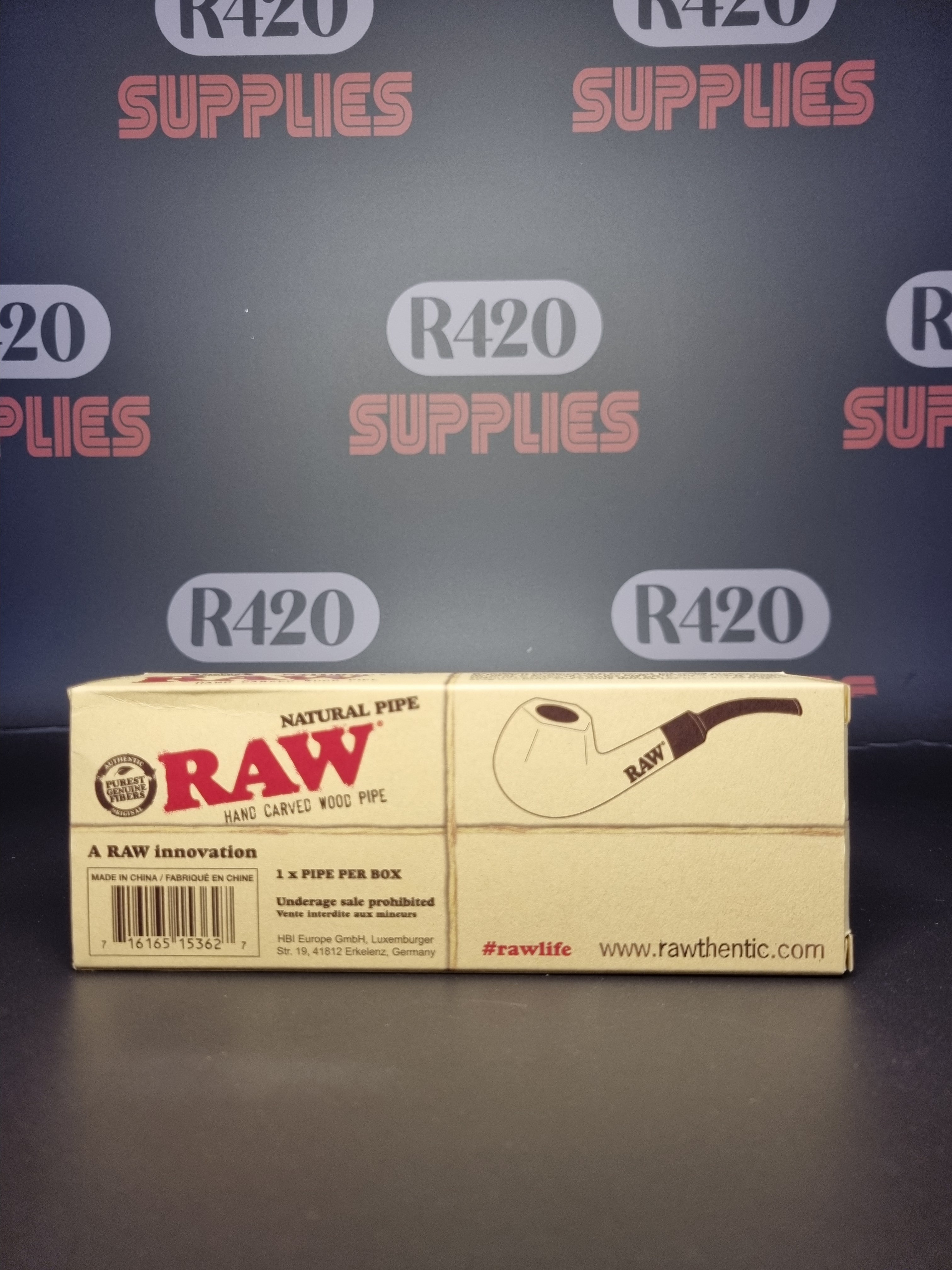 RAW Natural Pipe