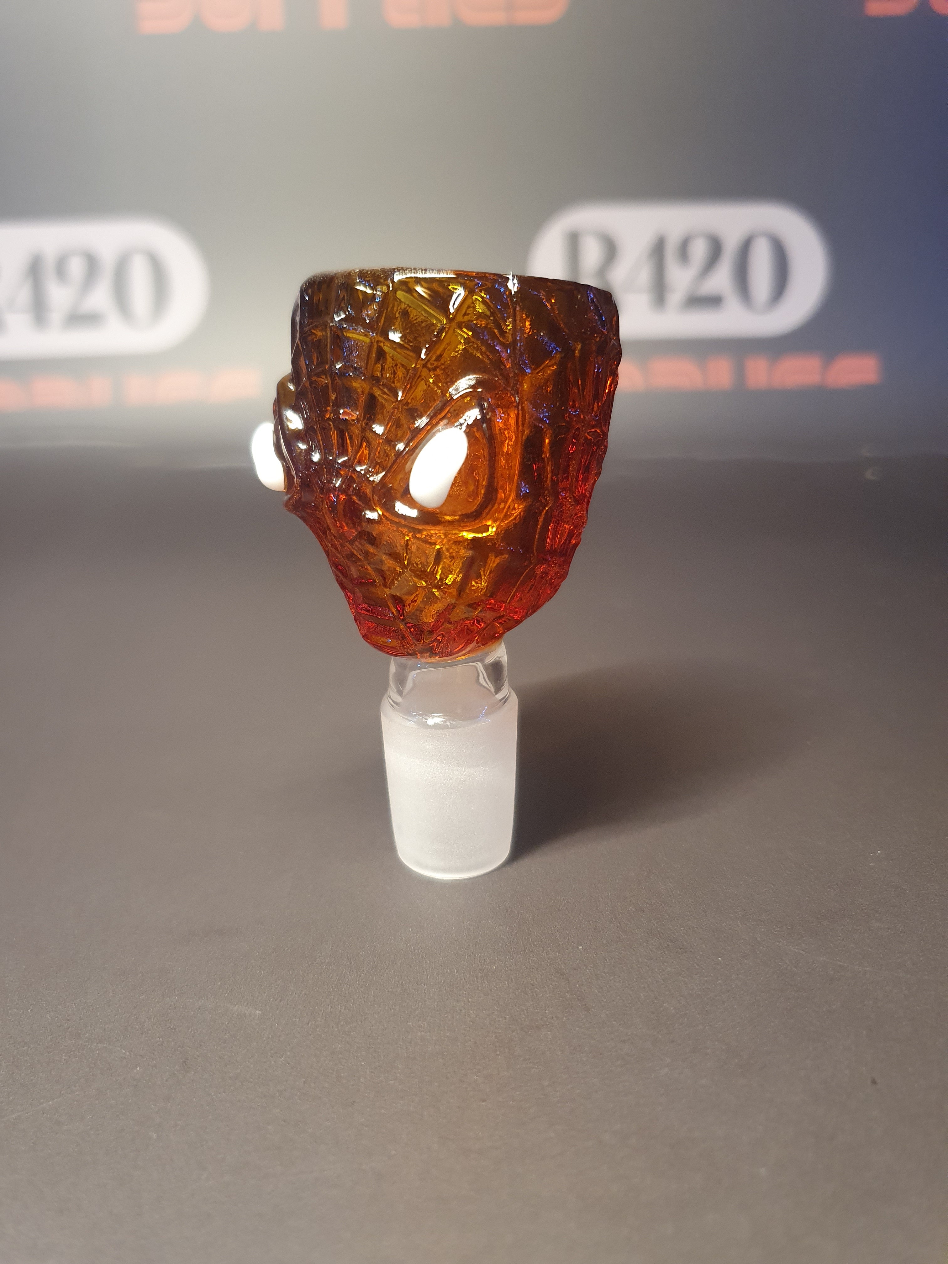 Spiderman Amber Bowl - 18mm Male