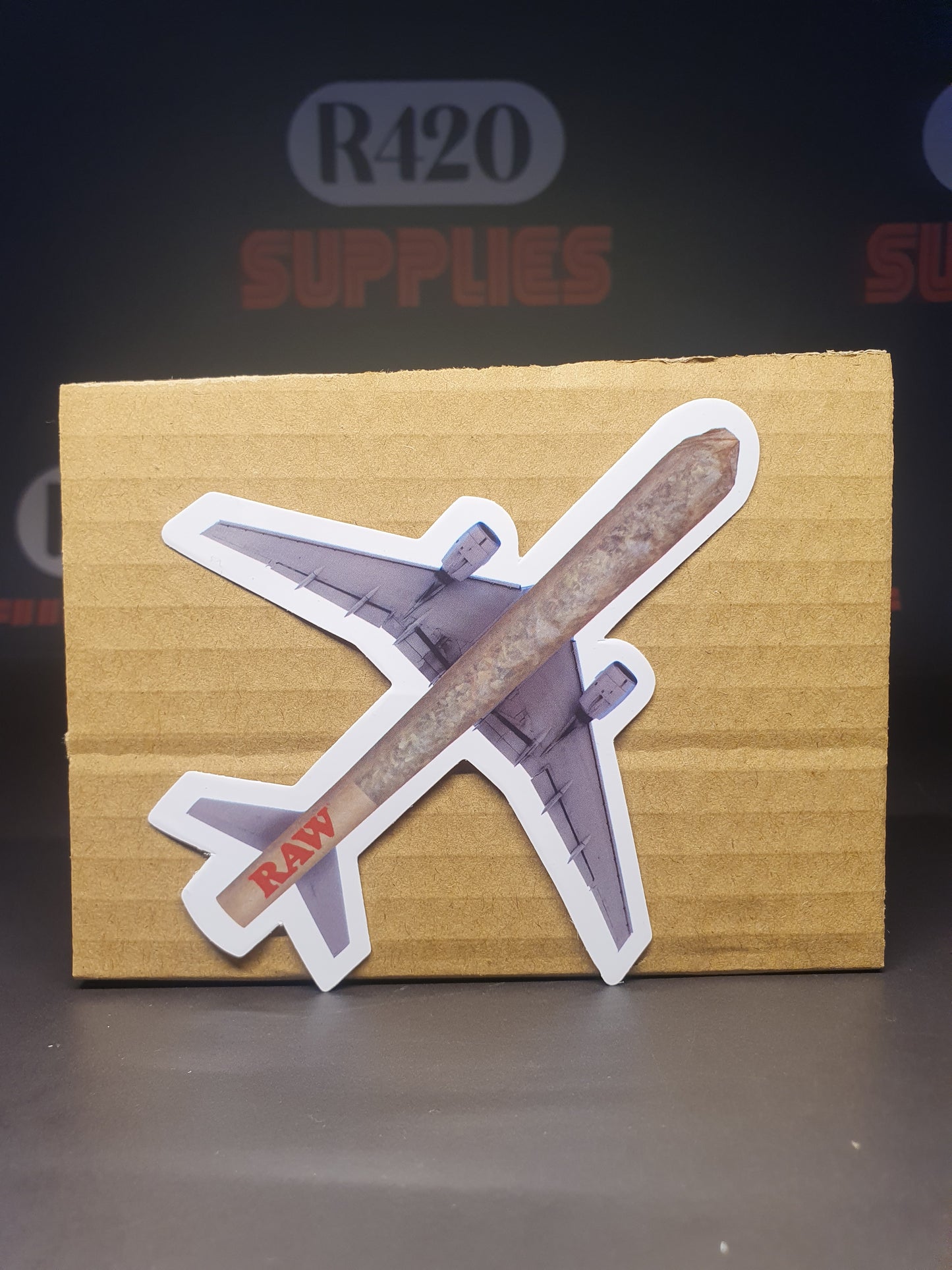 RAW Sticker Style 4 - Cone Plane