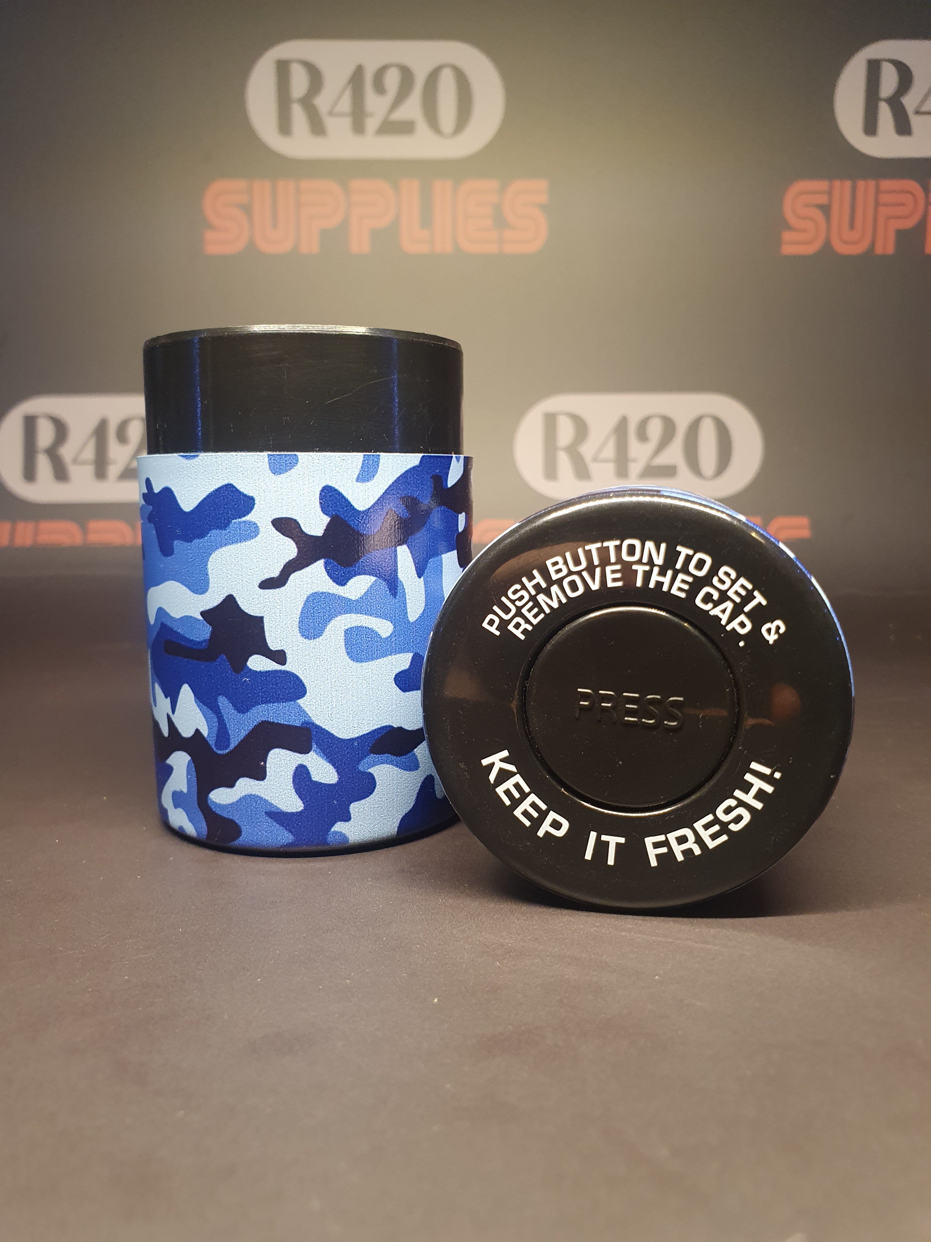 Plastic Airtight Storage Container - Camo