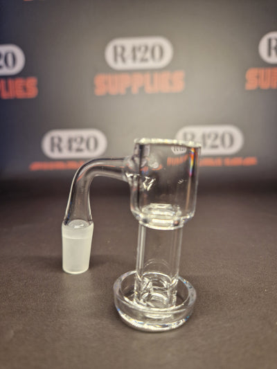 Quartz Slurper- 14mm / 90° Male Fitting - Clear