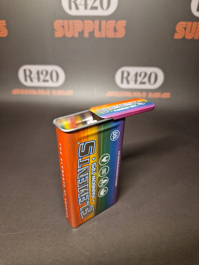 Elements Pre-Rolled Tips Tin 100 - Rainbow (limited edition)