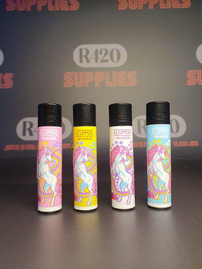 Clipper Lighter - Unicorns