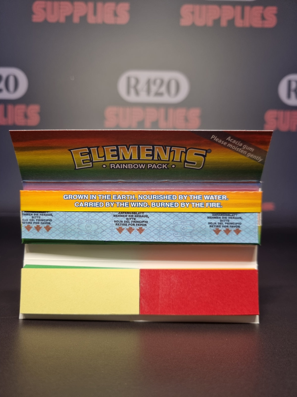 Rainbow Kingsize Slim Connoisseur - Ultrafijne vloeitjes en tips