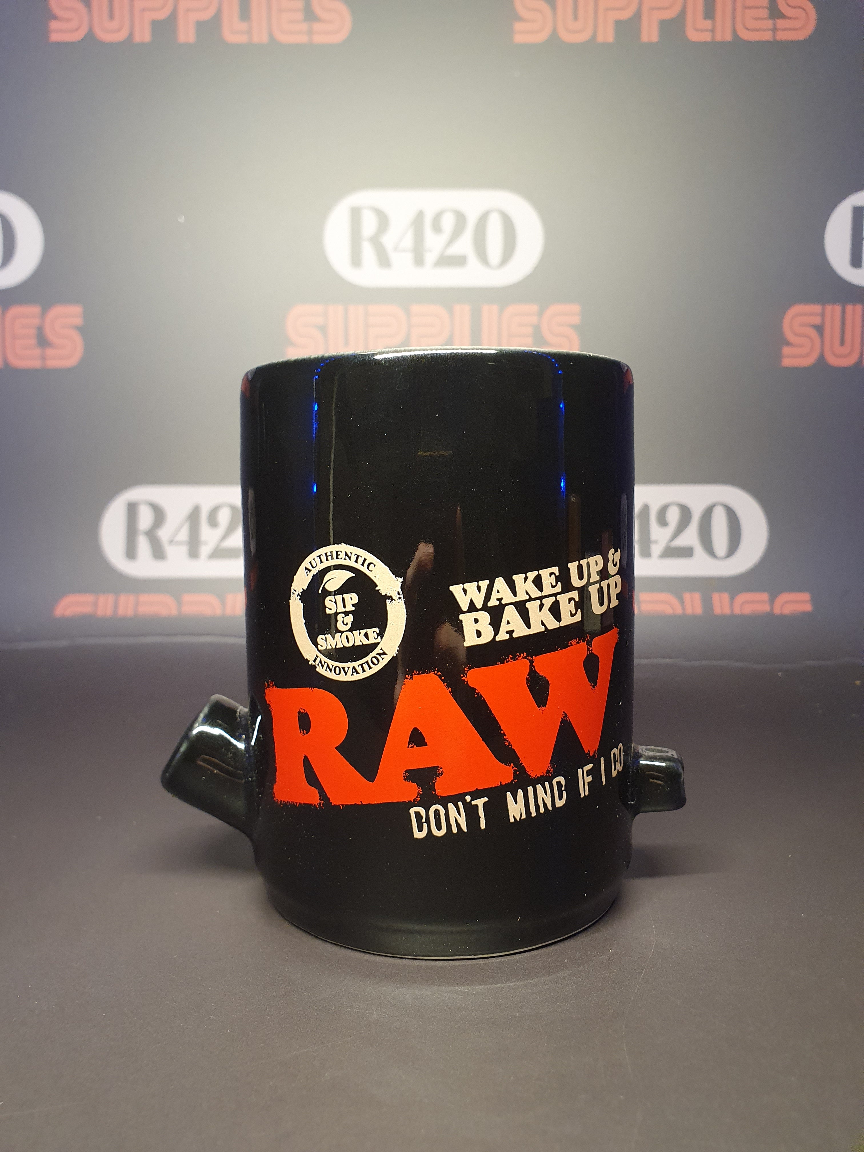 RAW Wake Up & Bake Up Coffee Mug