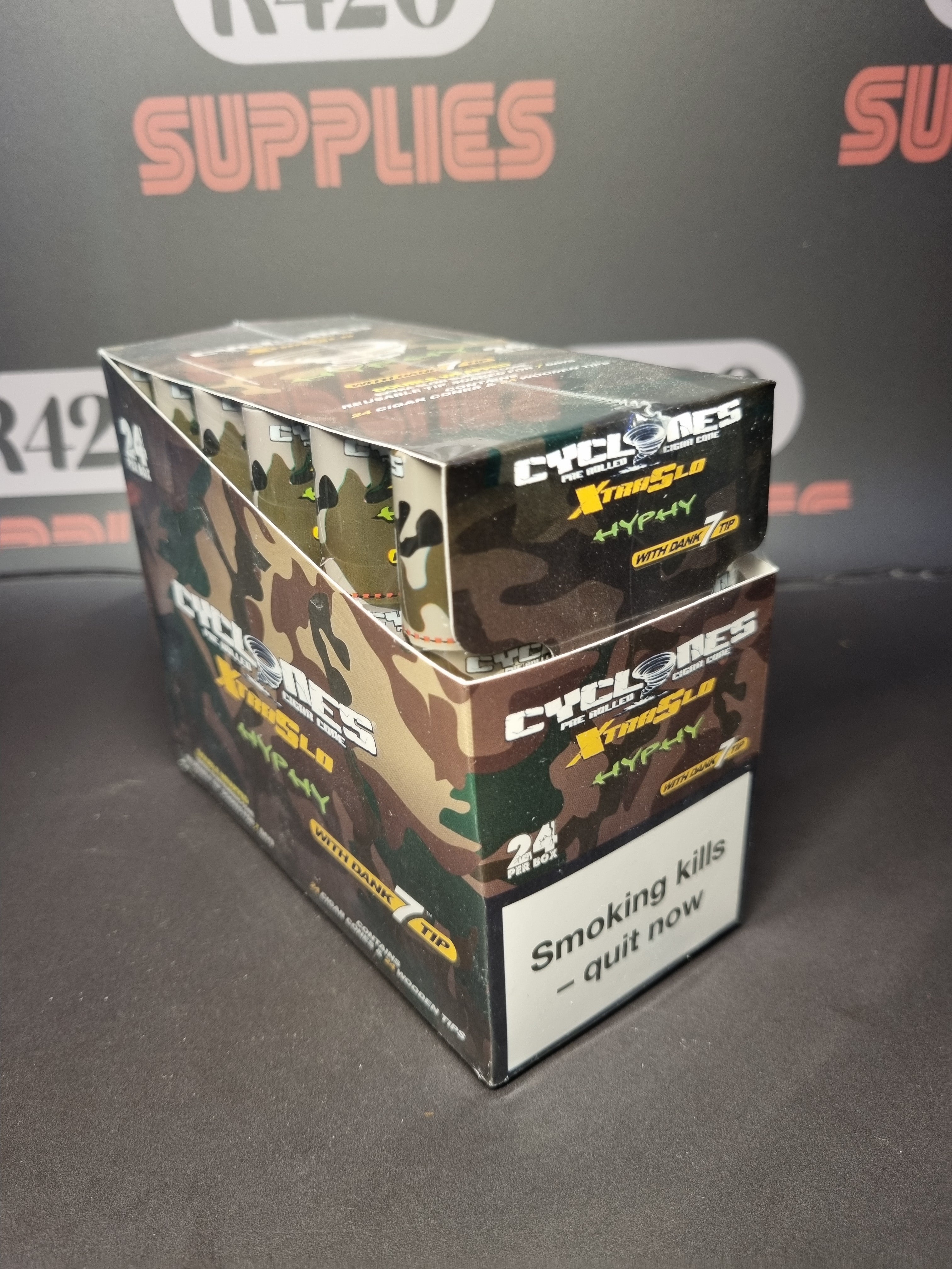 Cyclones Hemp Cones - Slow Burning - 2 Pack - Hyphy