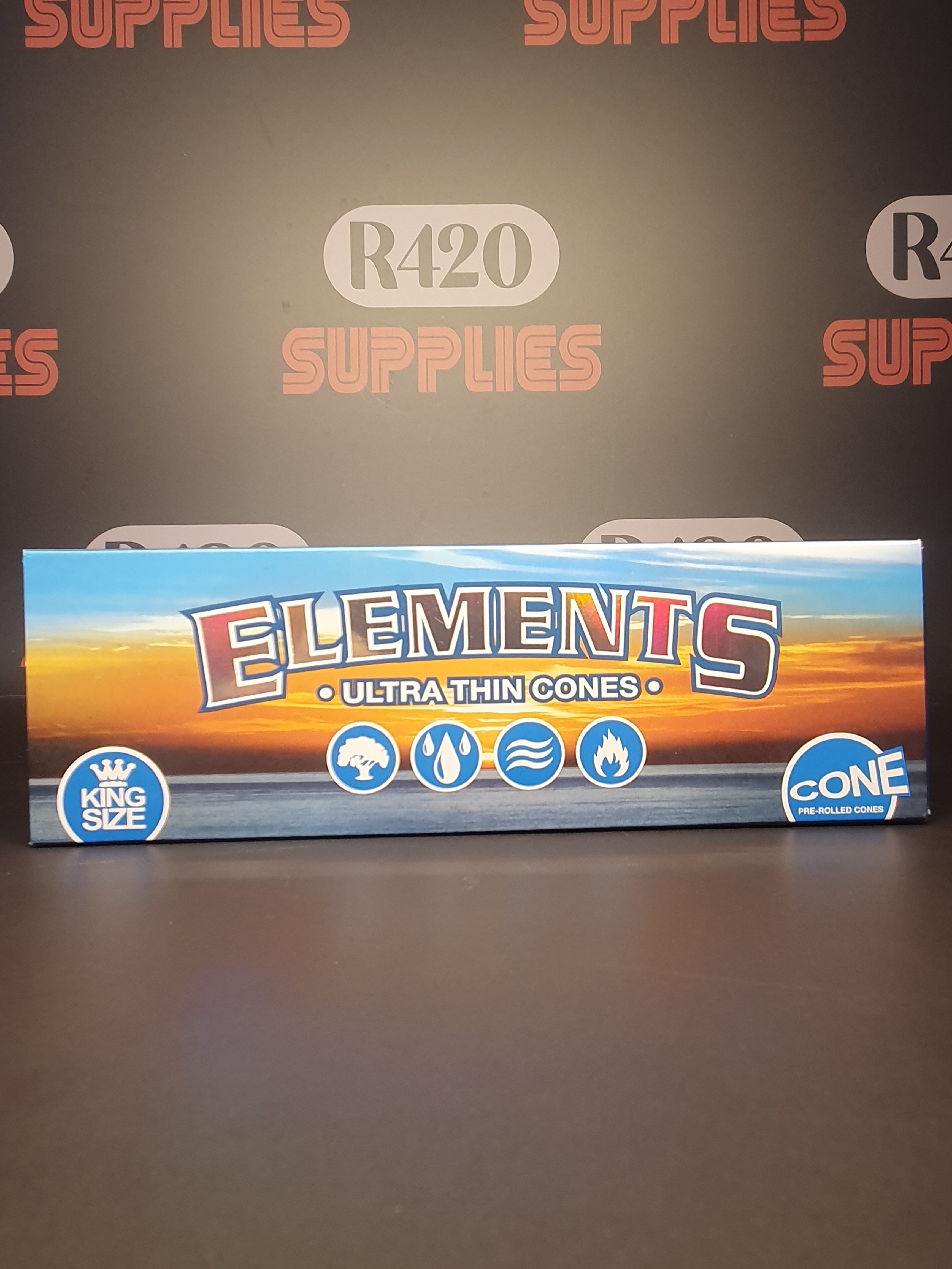 Elements Pre-Rolled Cones - Kingsize - 40 Pack