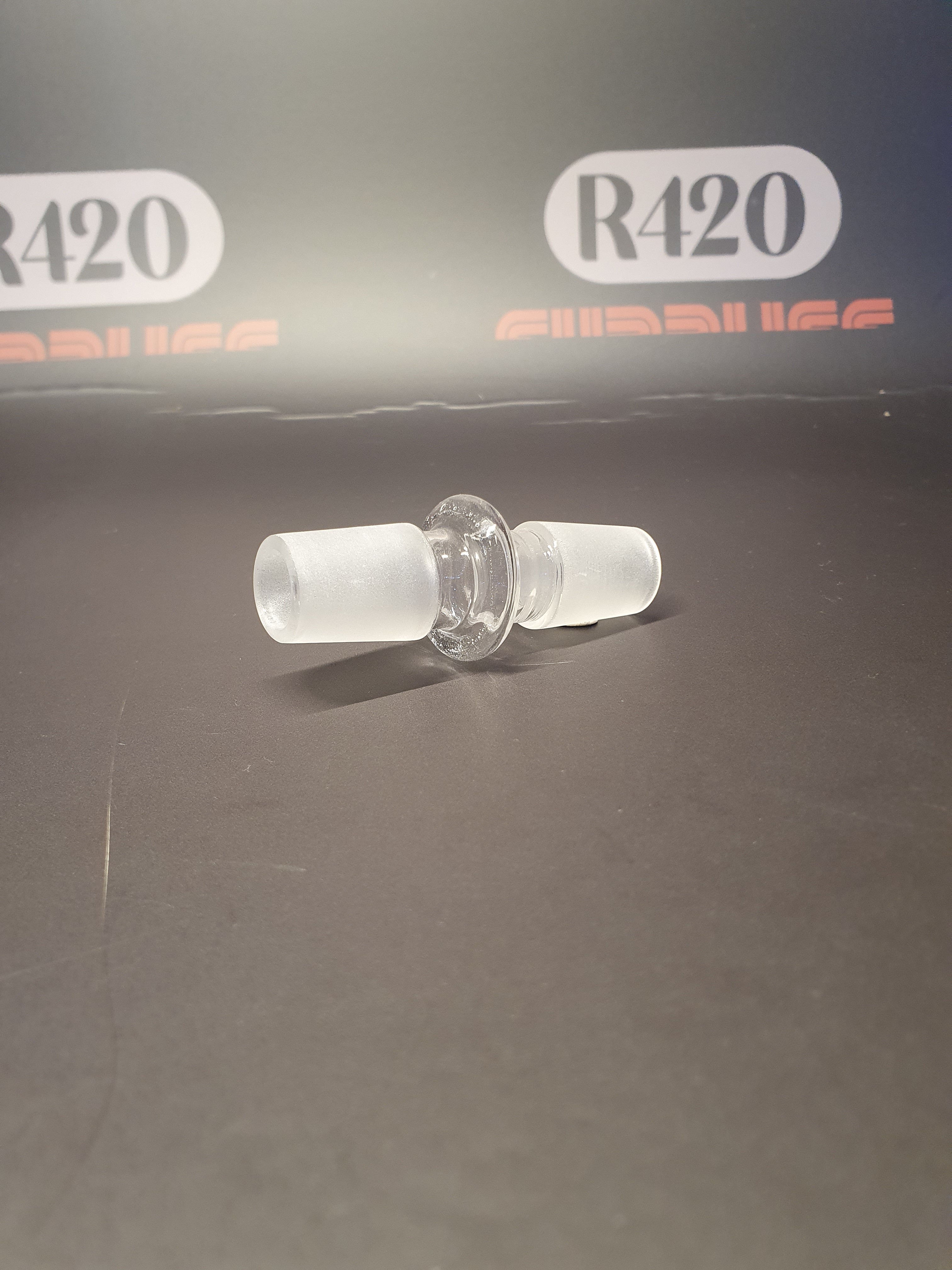 Glass Adapter - 18mm Male to 18mm Male